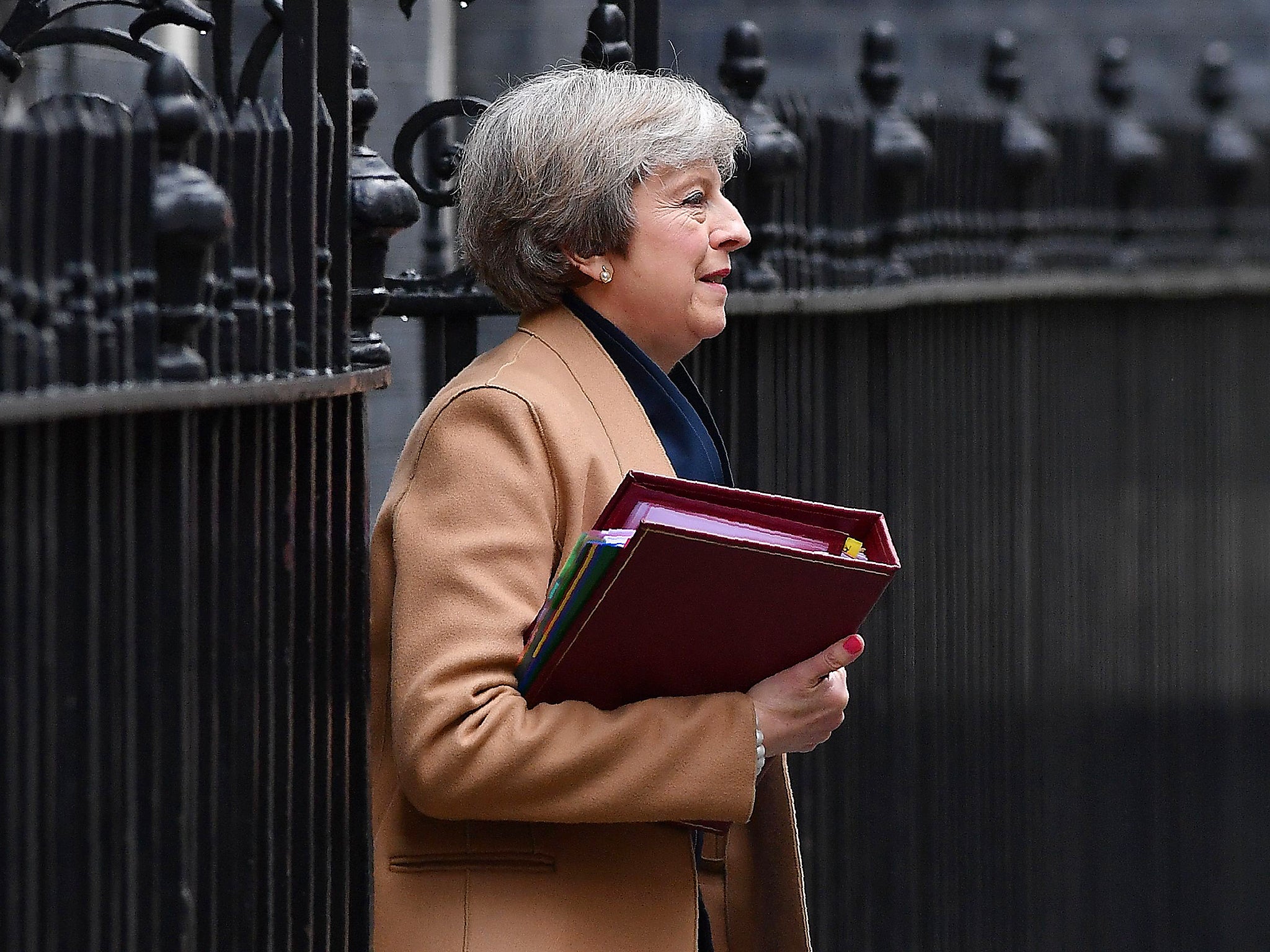 Theresa May is meeting the current chair of the Commonwealth of Nations on Monday