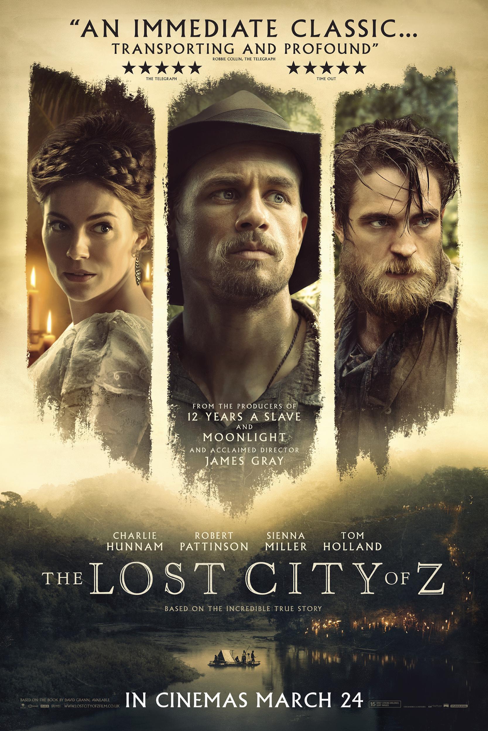 The Lost City of Z poster