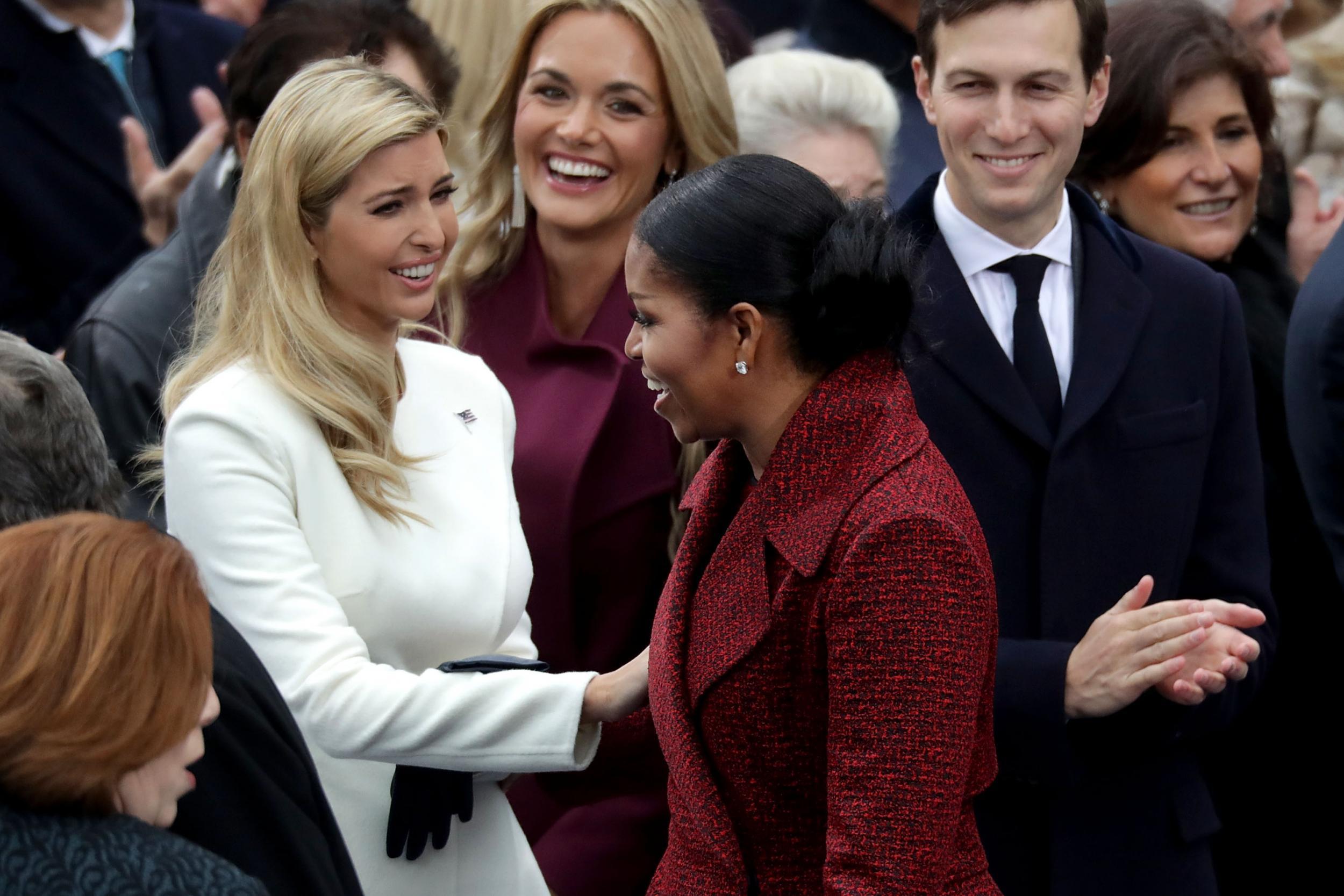 Ivanka at Donald Trump's inauguration.