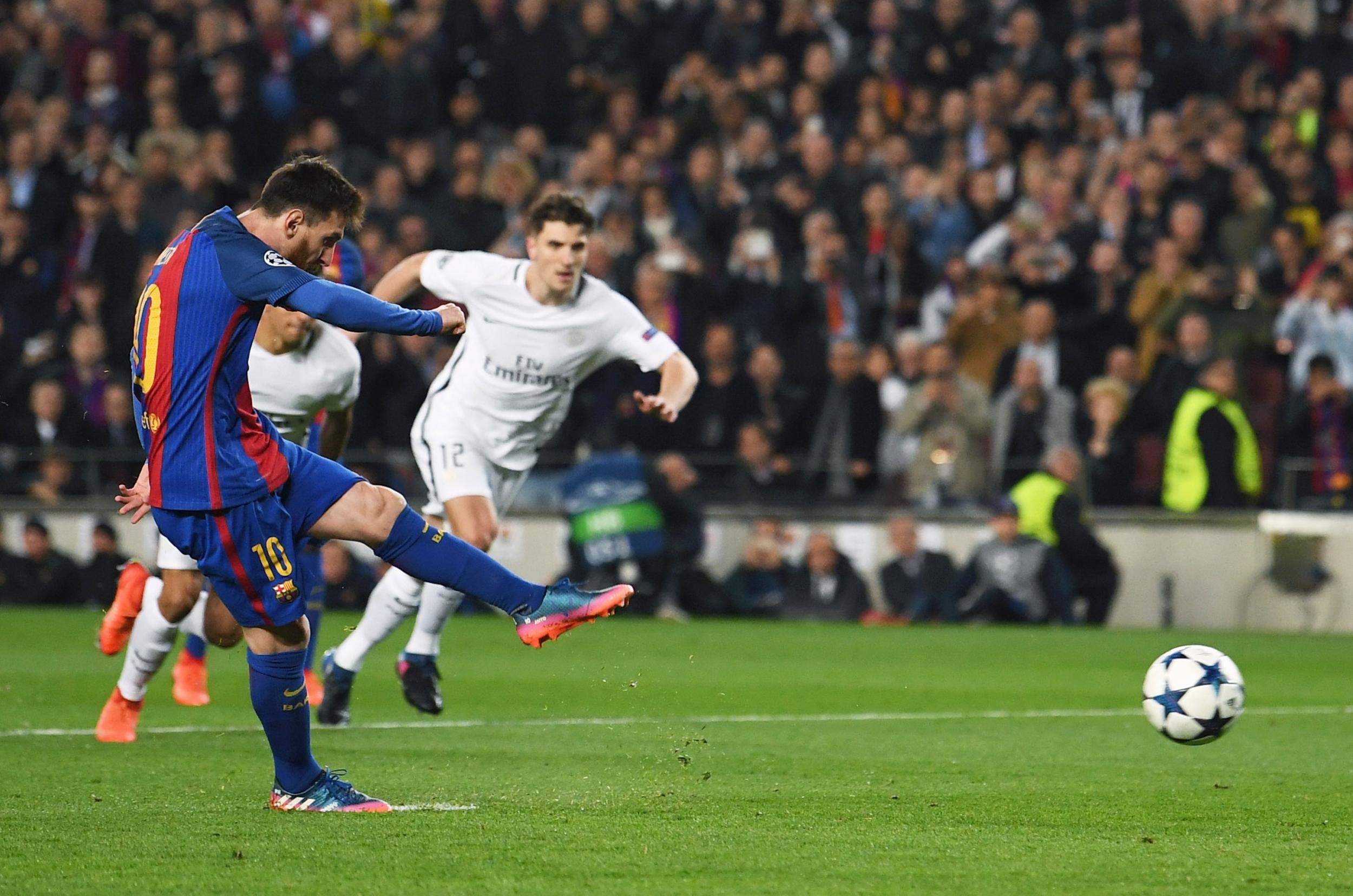 After the half-time interval, Lionel Messi put his name on the scoresheet from the penalty spot.