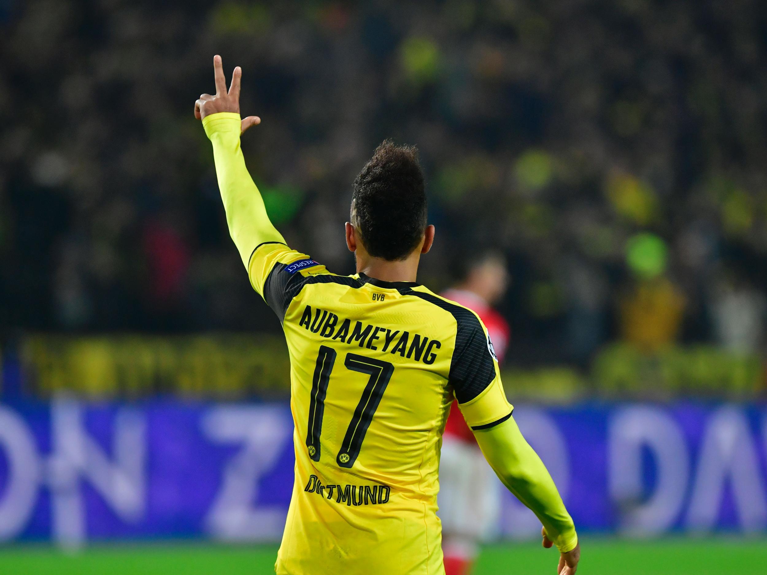 Aubameyang became one of Europe's most in-demand strikers at Dortmund