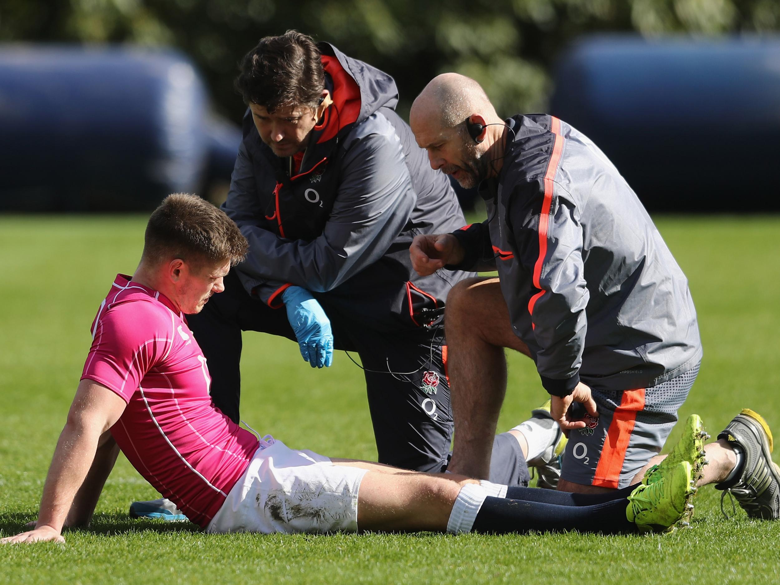 Farrell will train tomorrow despite the knock