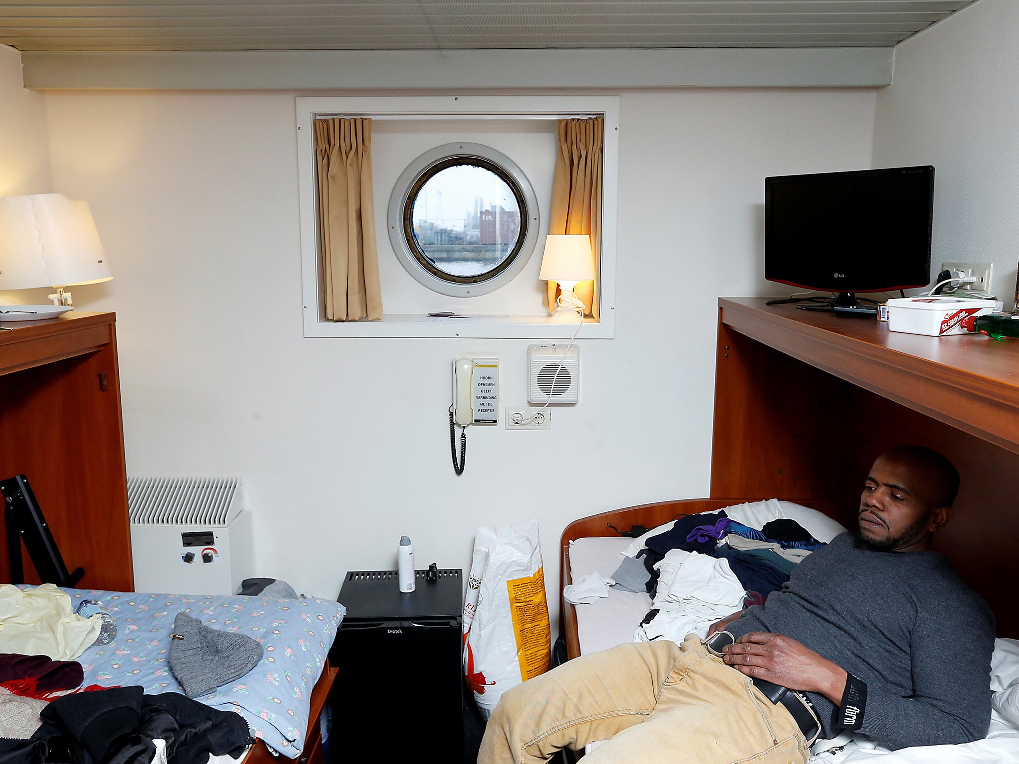 Moussa Sall fled political violence in Guinea, West Africa and made his way across Europe until he arrived in Groningen