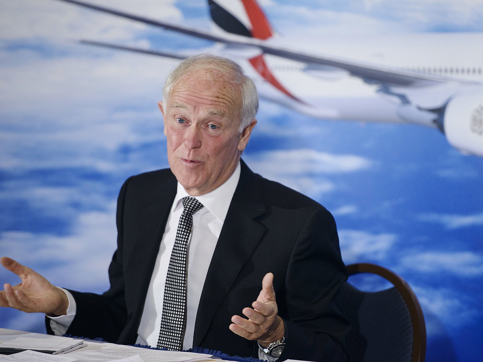 Sir Tim Clark said the first US travel ban from seven majority-Muslim countries triggered an immediate fall in booking rates from Dubai to the US