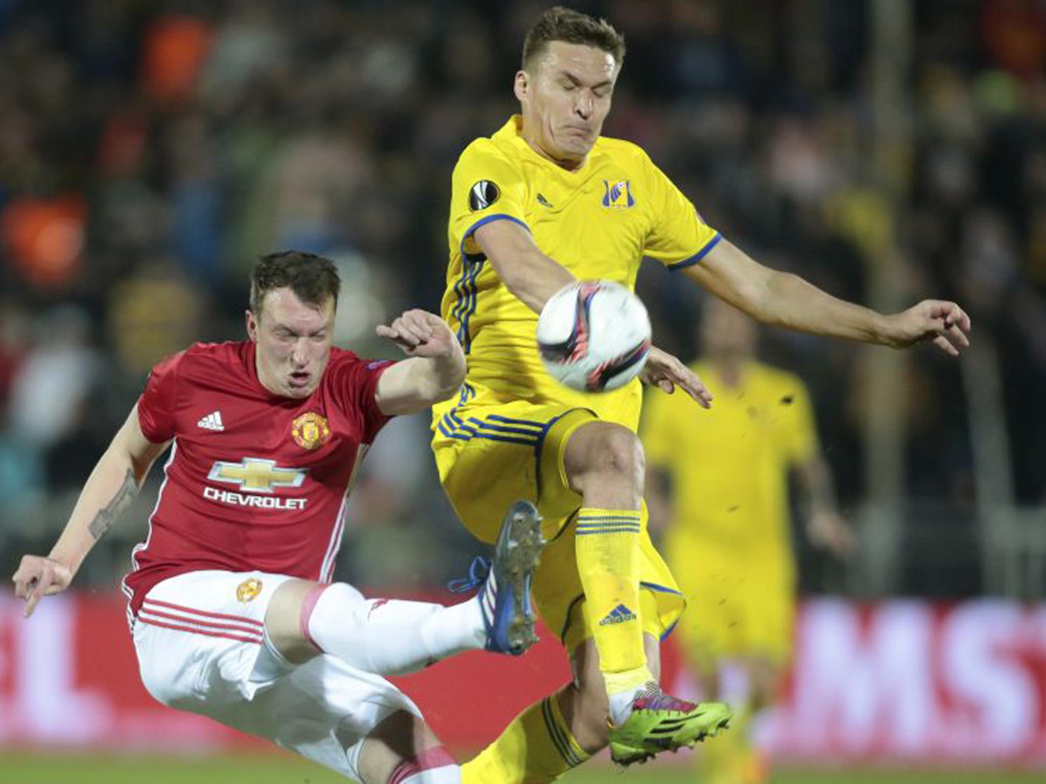 Cost his side when he failed to track Bukharov's run over his shoulder. Too easily beaten by the long ball out the back.