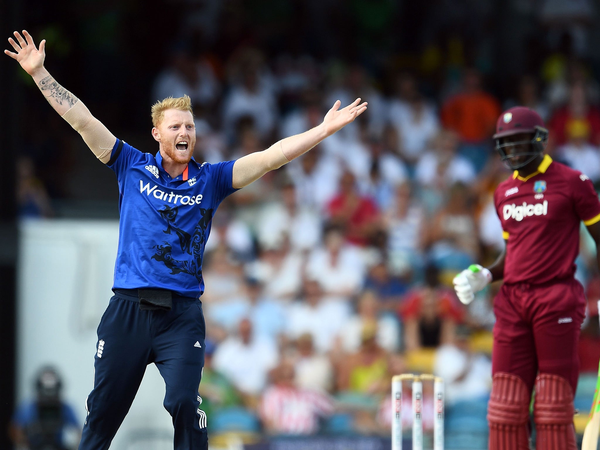 Ben Stokes wasted no time in taking his revenge on Carlos Brathwaite