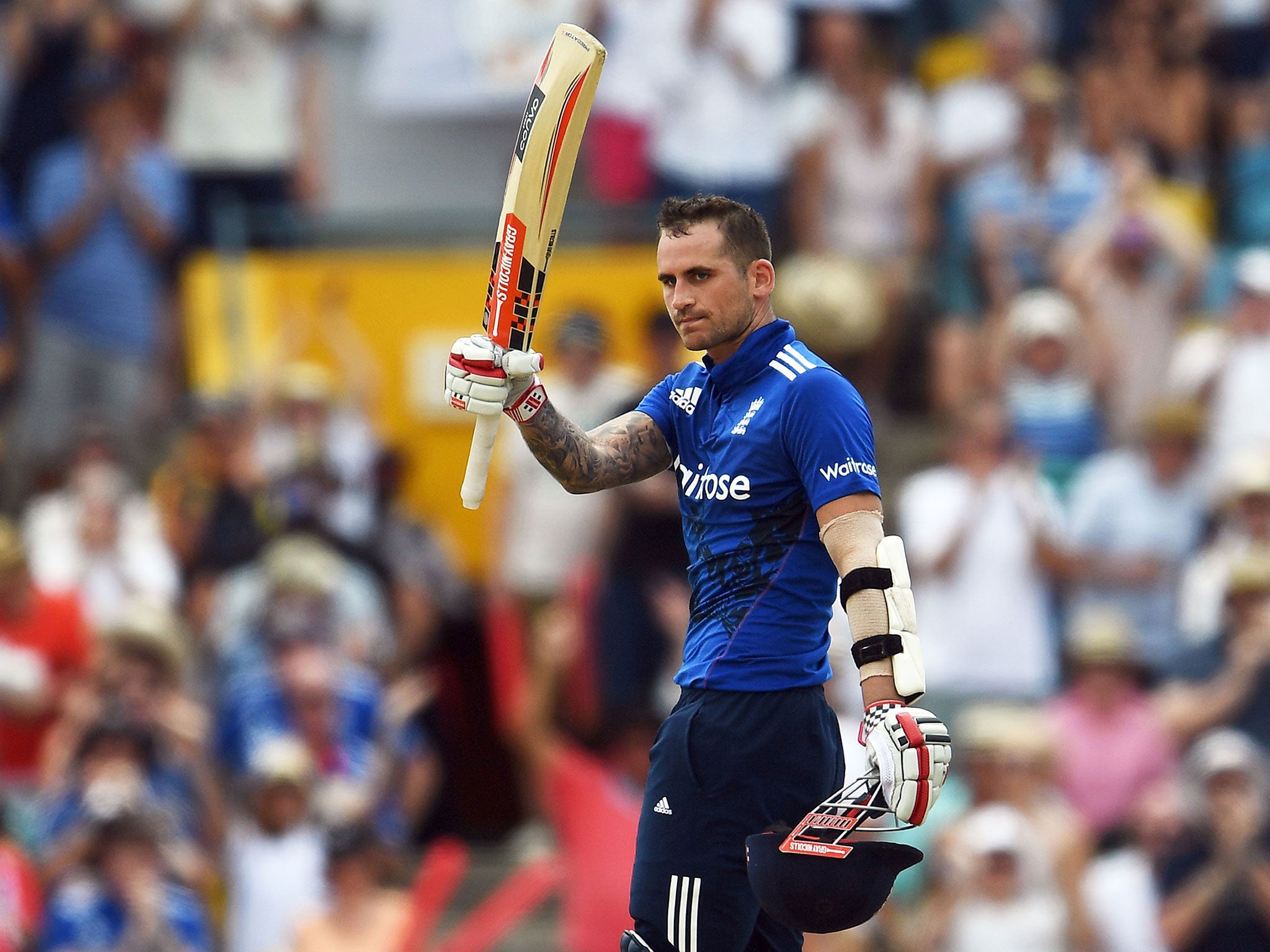 Hales let his celebrations show how much the century meant to him