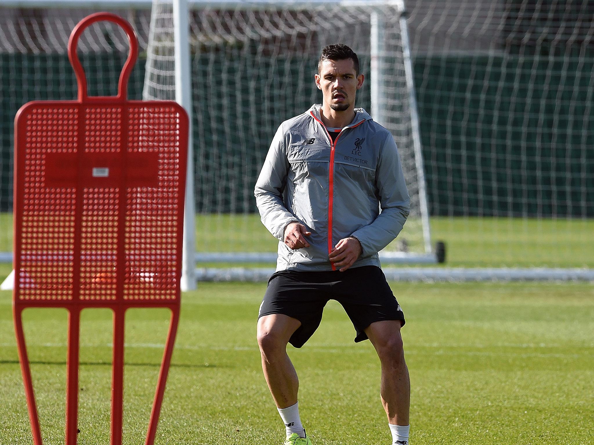 Dejan Lovren returned to training this week