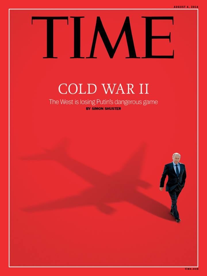 Time trumpeted the start of the second cold war in 2014