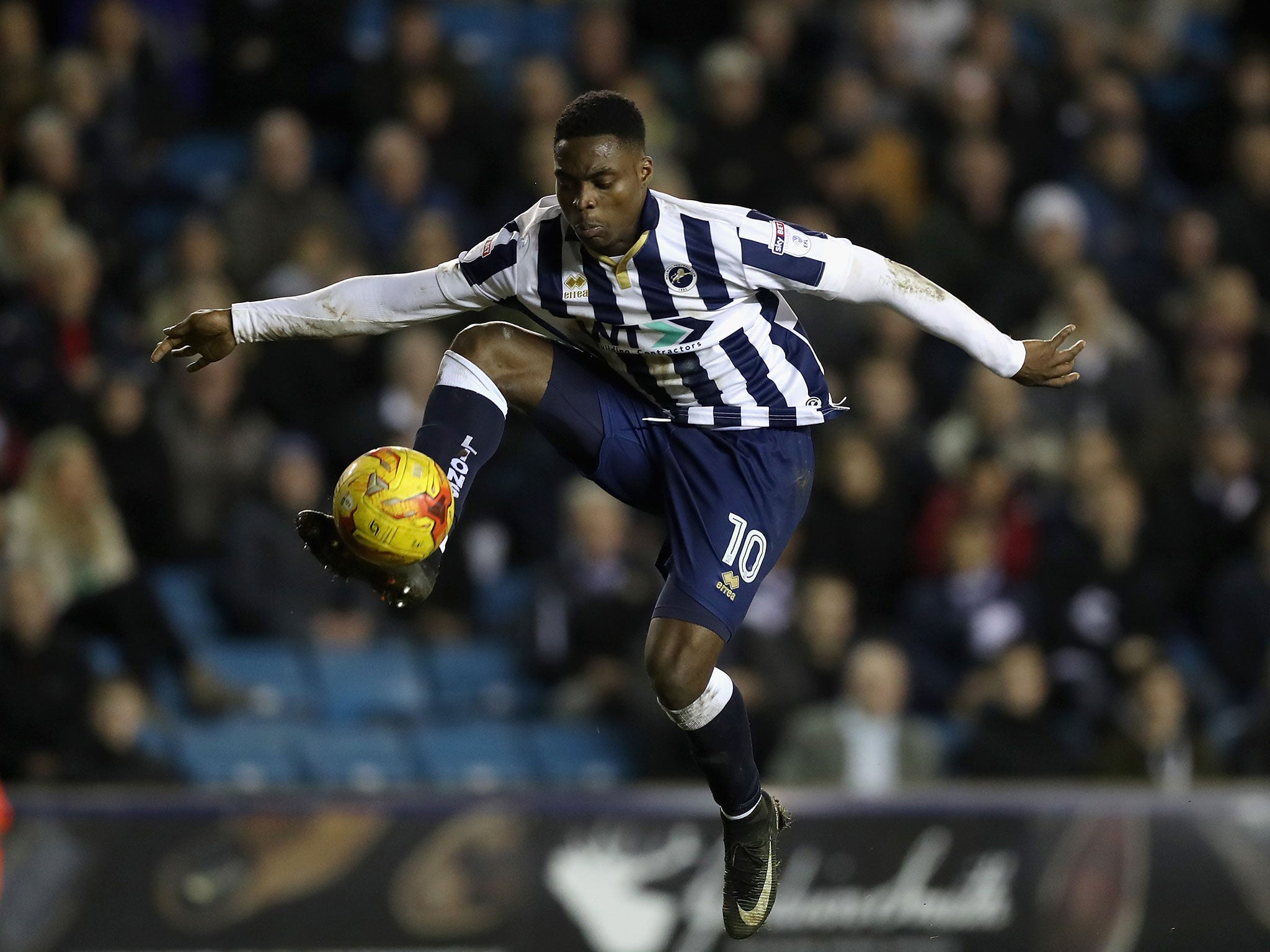 Onyedinma has proven himself the fittest in the Millwall squad with just five% body fat