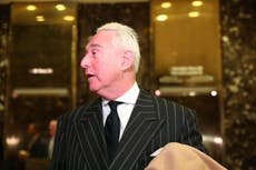  Roger Stone personally thanks Trump for pardoning him