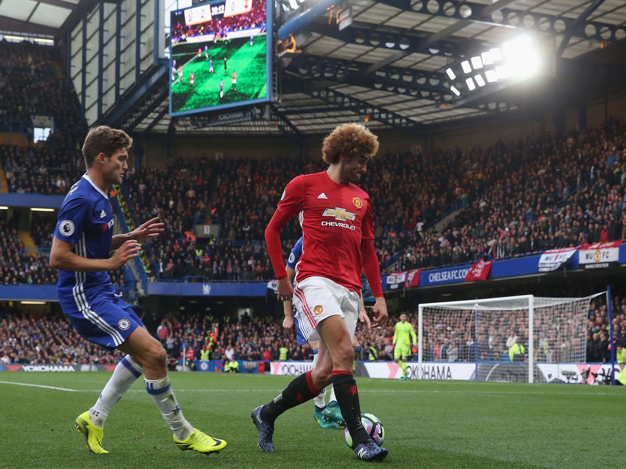 Chelsea won 4-0 in their last encounter with Manchester United