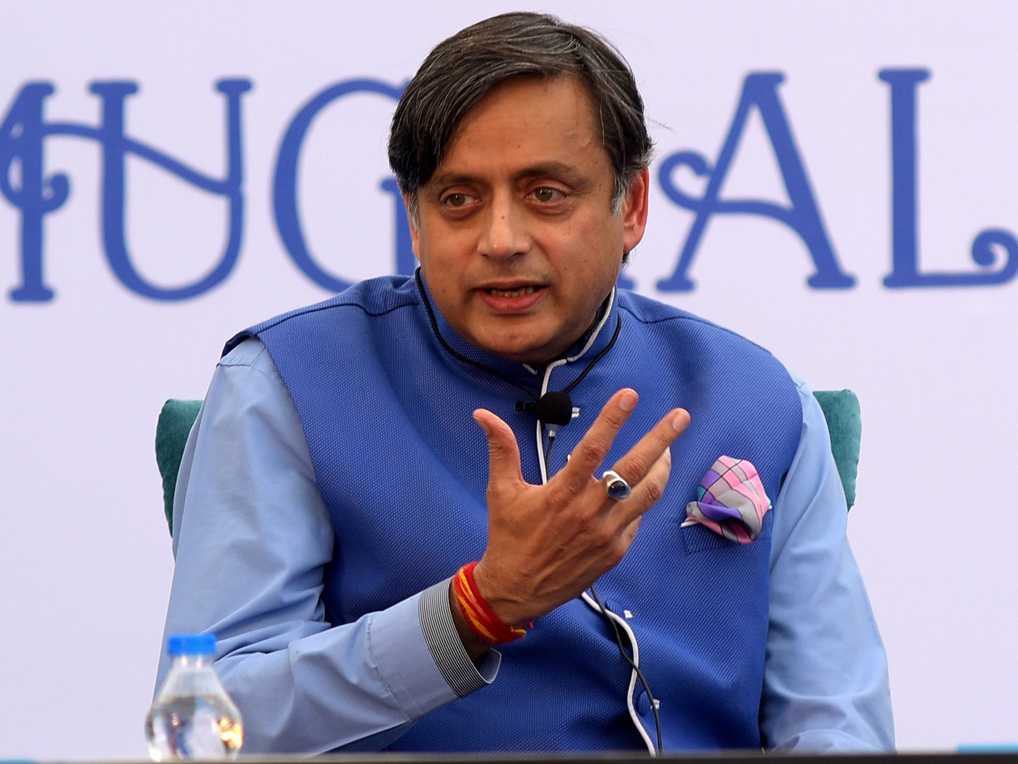 Indian politician and writer Shashi Tharoor reminded how Britain suppressed liberal Hindu texts during occupation