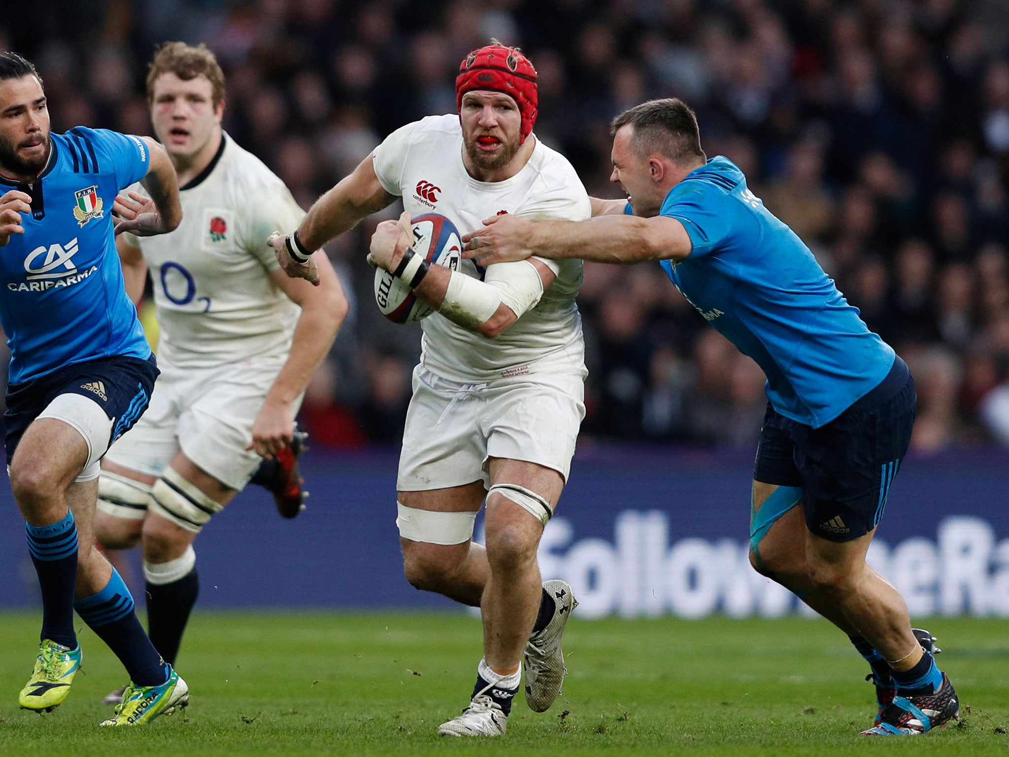 Haskell has found himself driven on by a fear of his England career ending at any moment (Getty)