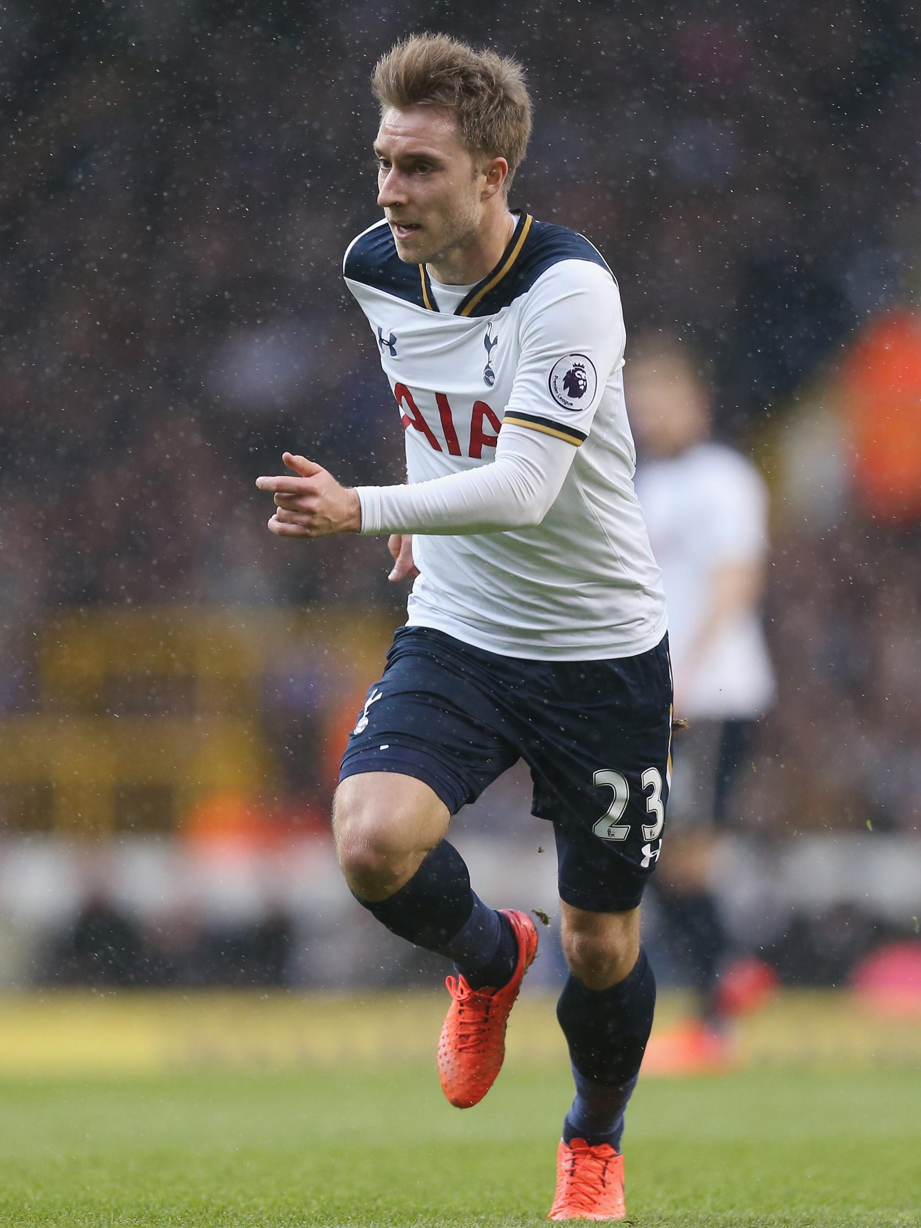 Eriksen has been in fine form for Spurs this season