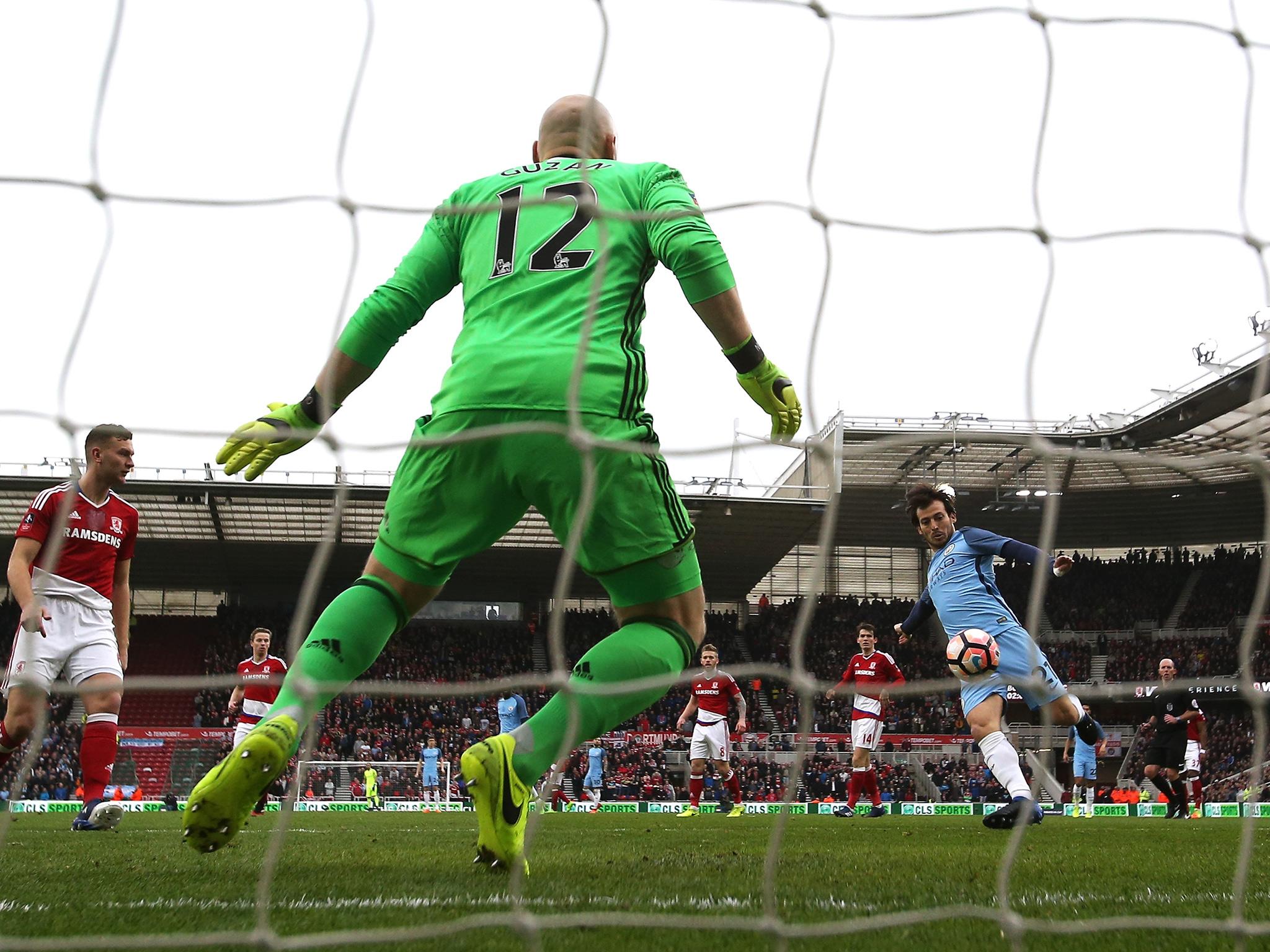 Made several vital saves and was under constant pressure throughout. Kept Boro in it at times.