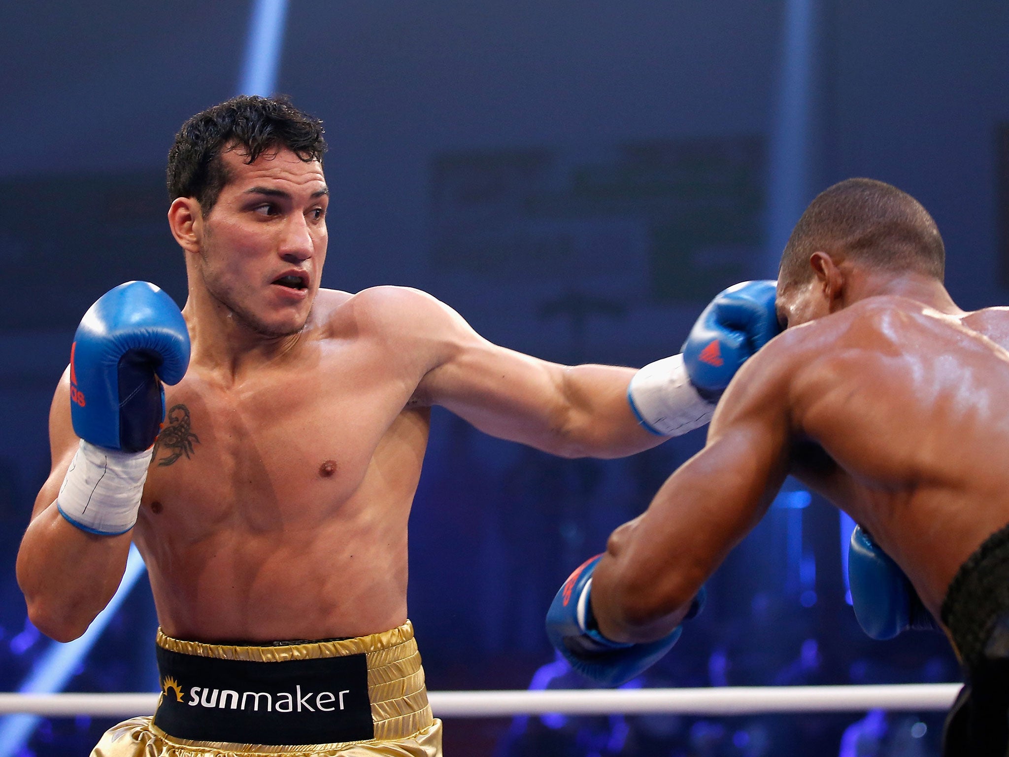 Jack Culcay in action against Jean Carlos Prada last year