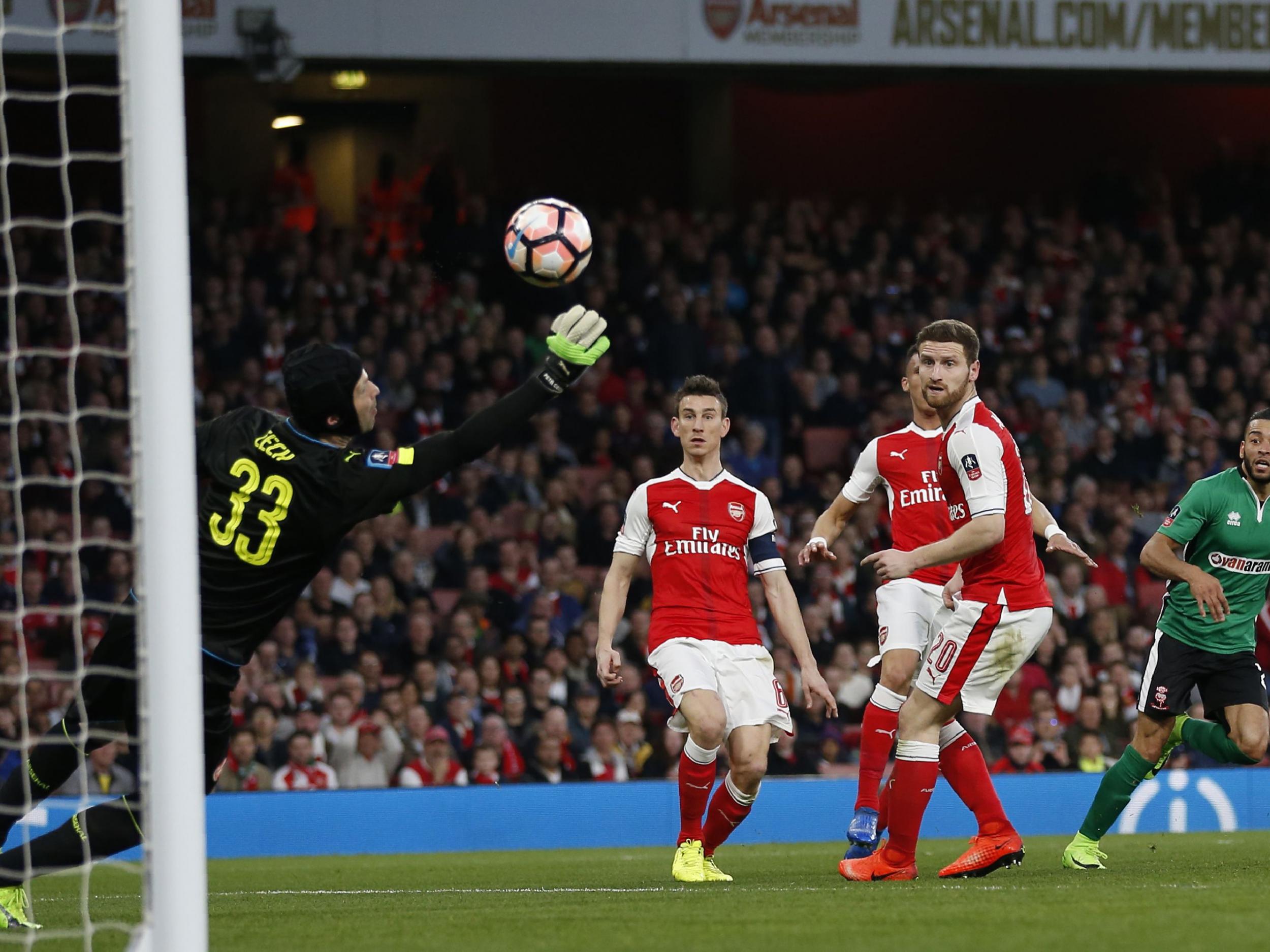 Had very little to do throughout, aside from one strike from Arnold.