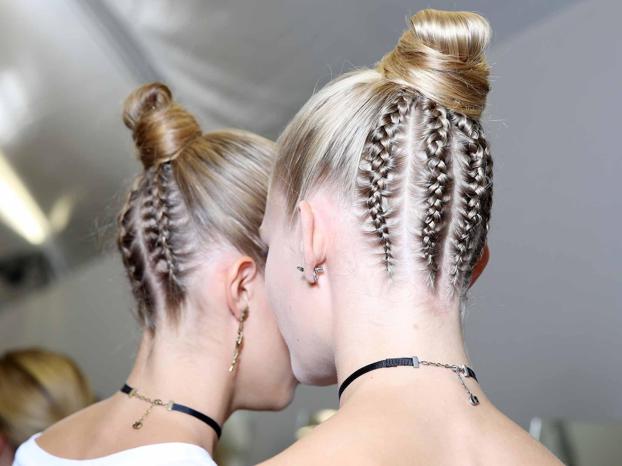 Dior proved that plaits don’t always have to be dainty