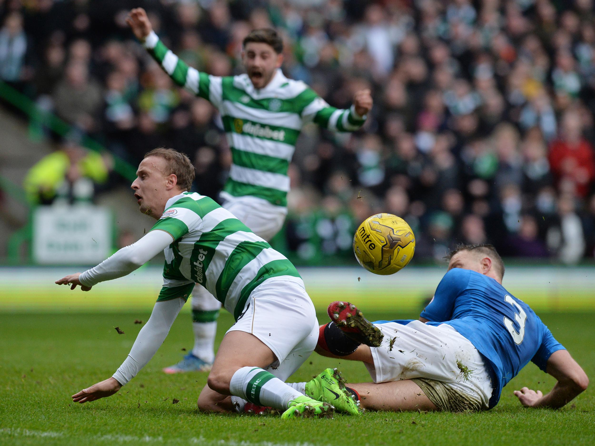 The striker was convinced he should have had a penalty after being brought down in the box