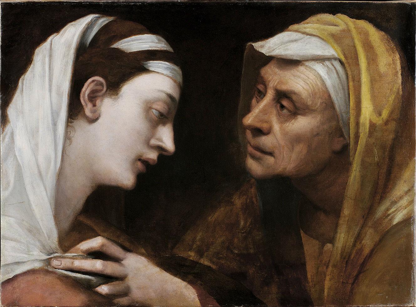 Sebastiano’s ‘Mary and Elizabeth’ (The Visitation), about 1518-19