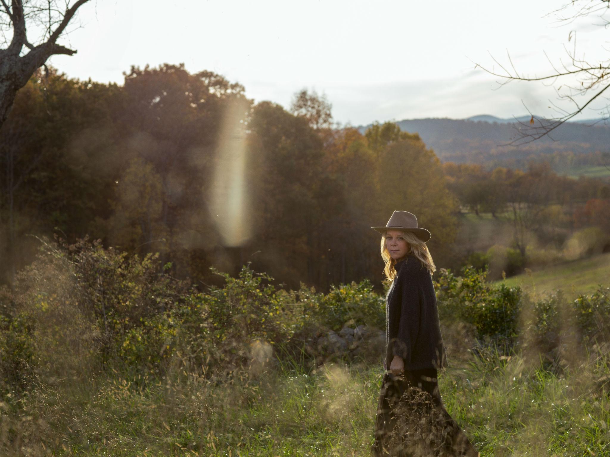 &#13;
After 26 years of living in cities, Carpenter lives in Virginia’s Blue Ridge Mountains which she claims is the ideal place for creativity&#13;