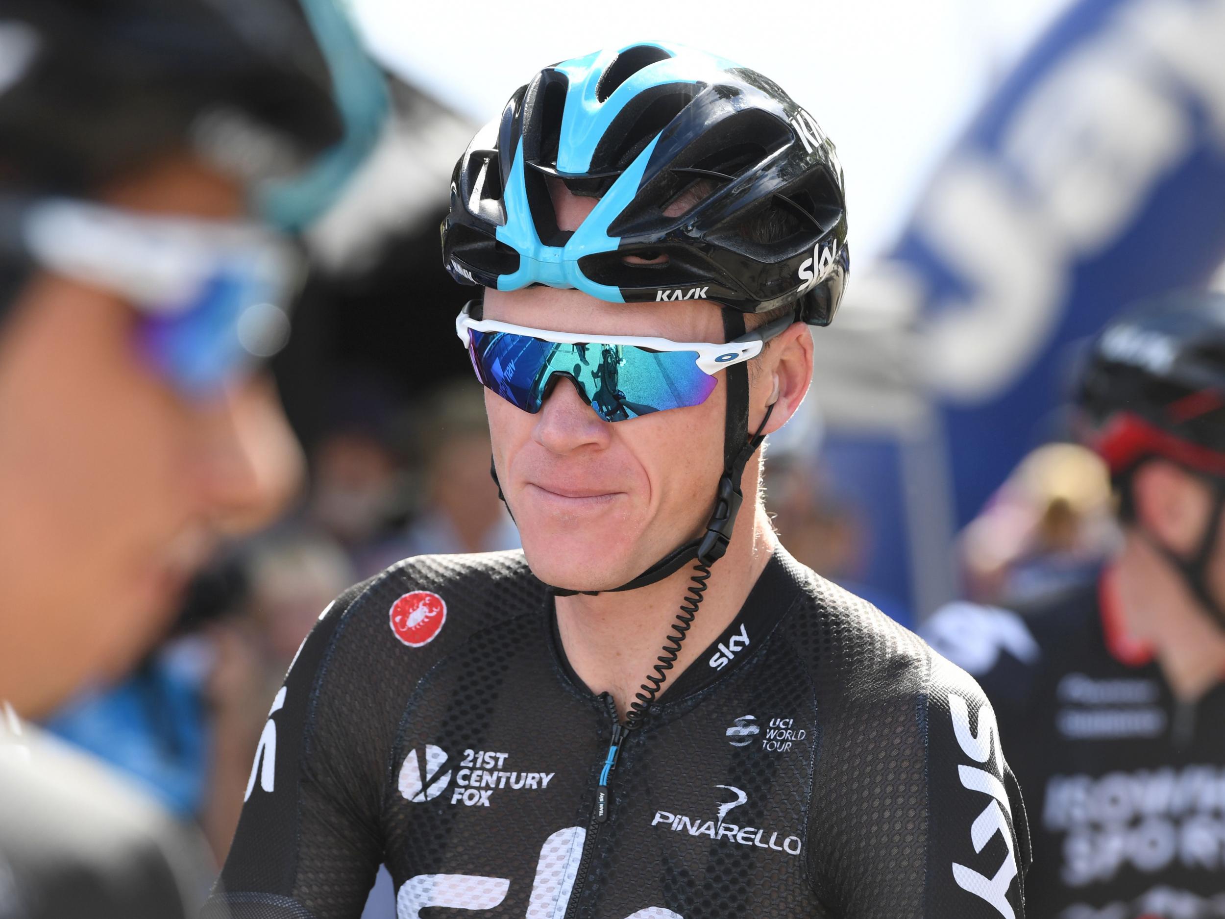 &#13;
Froome is not thought to have done anything wrong &#13;