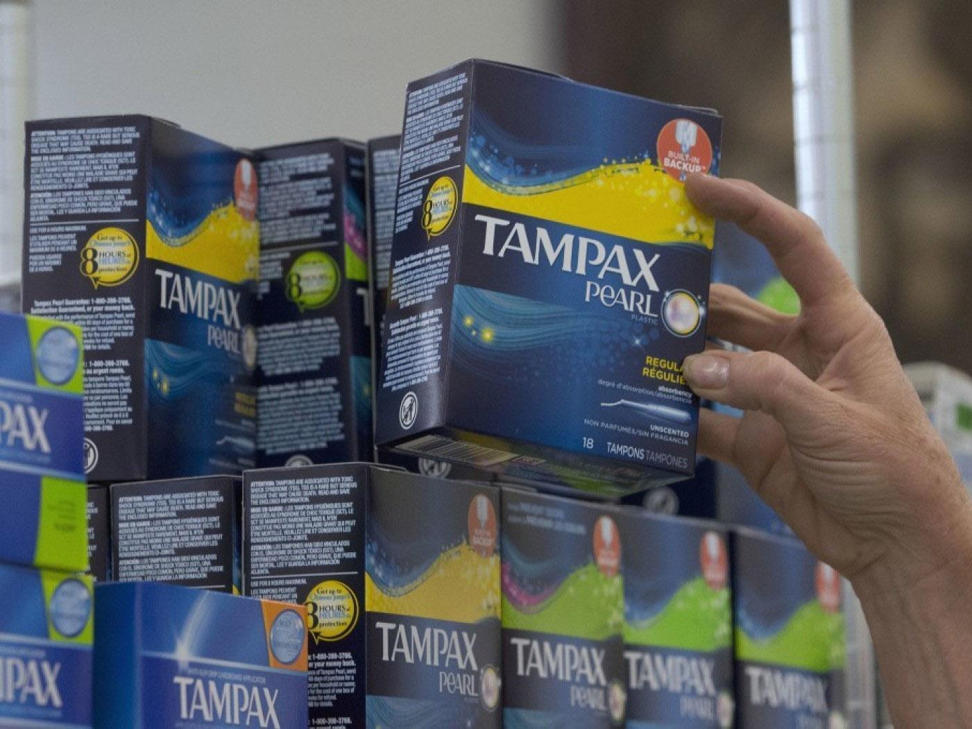 The abolition of VAT on sanitary products won't come into play until at least 2018