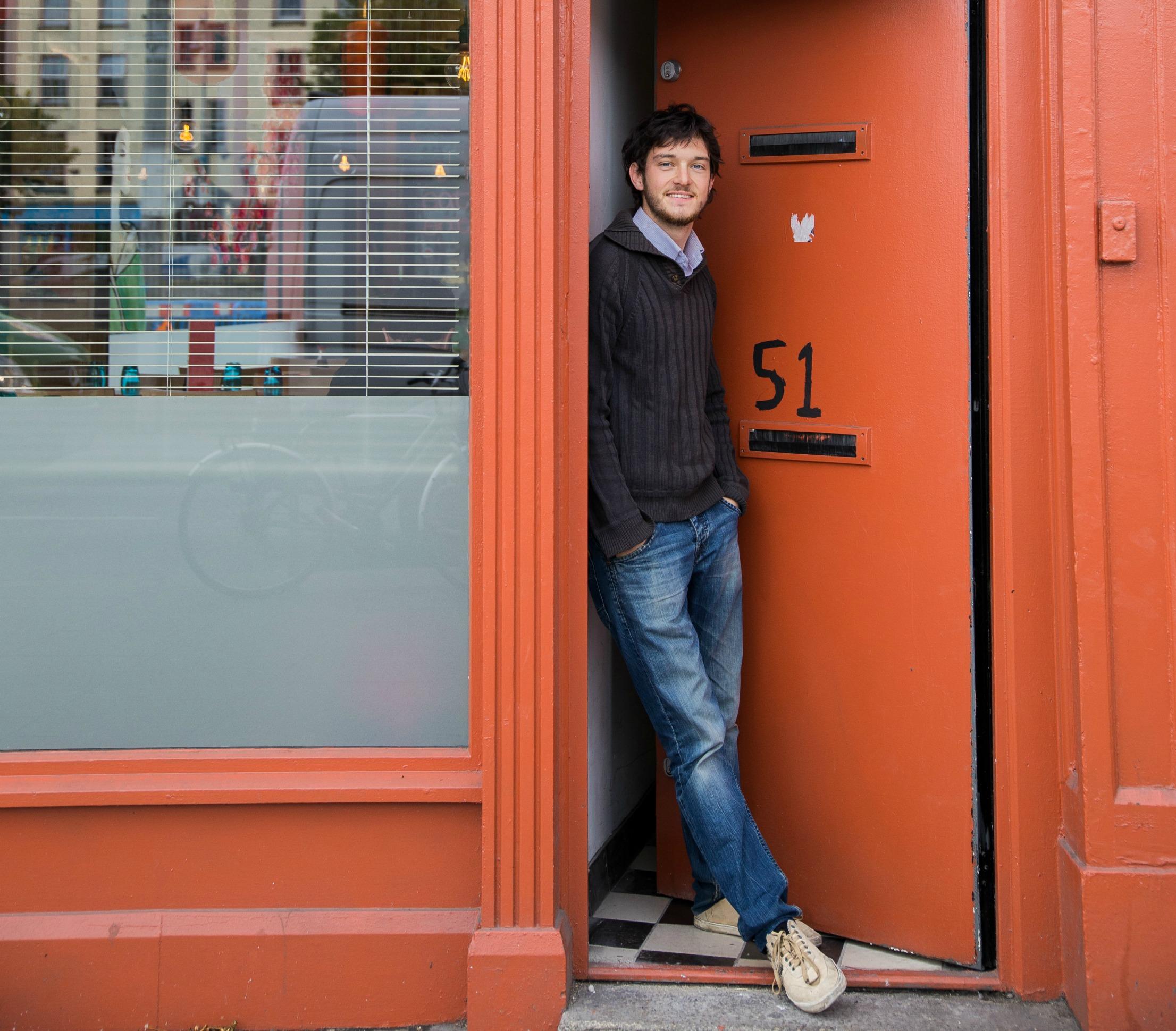 Ciaran Hogan opened the Clockwork Door as an alcohol-free zone in the middle of Temple Bar