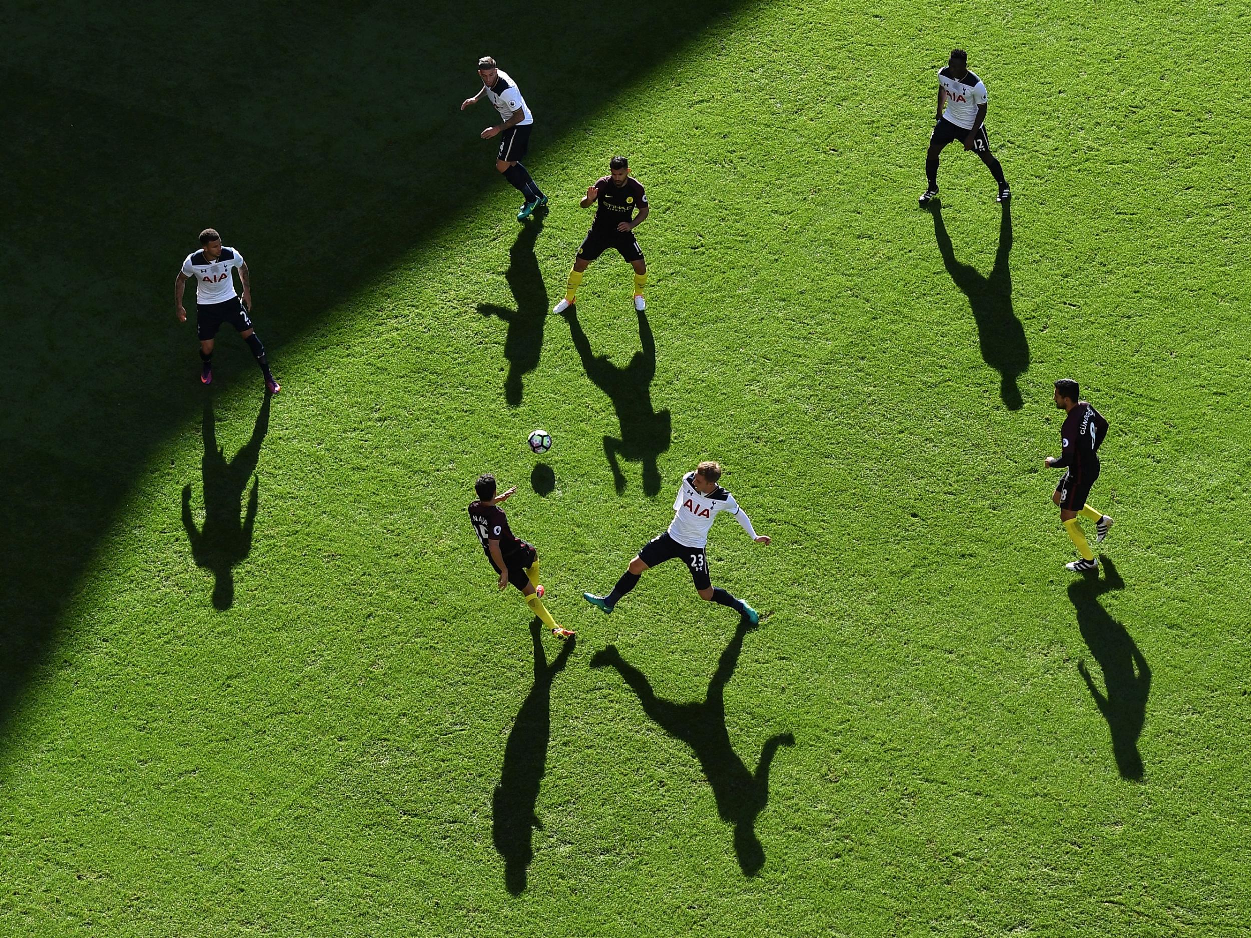 City's midfield was made to look lightweight at White Hart Lane