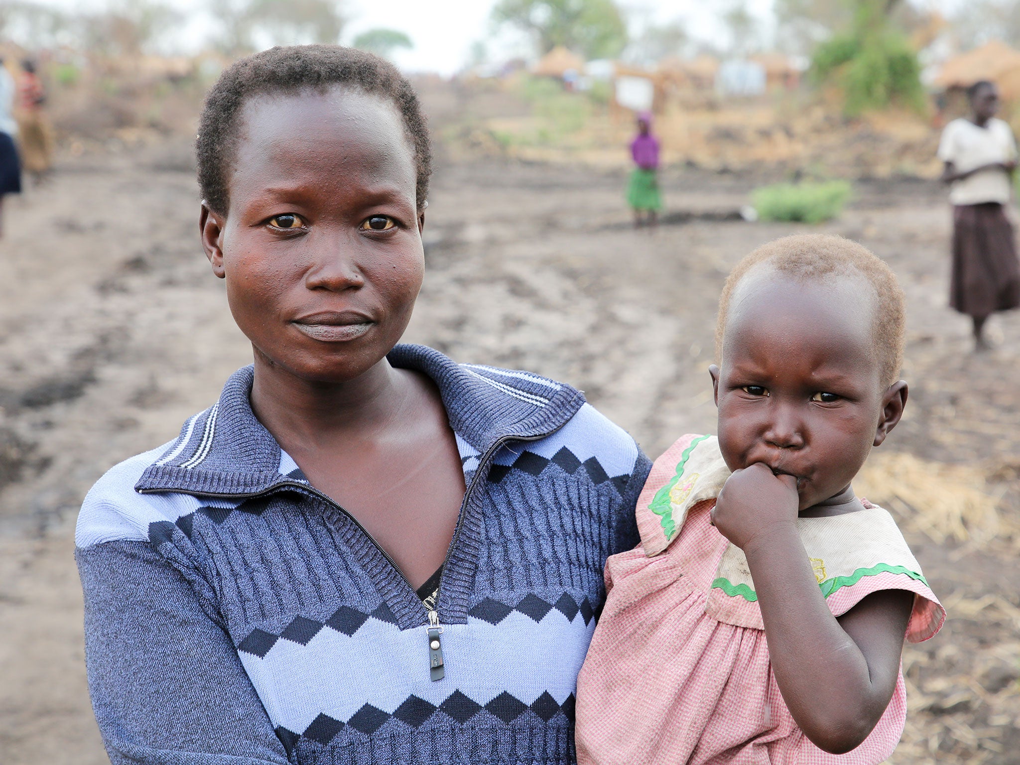 Sylvia, 31, left South Sudan after seeing her best friend and three month old baby slaughtered