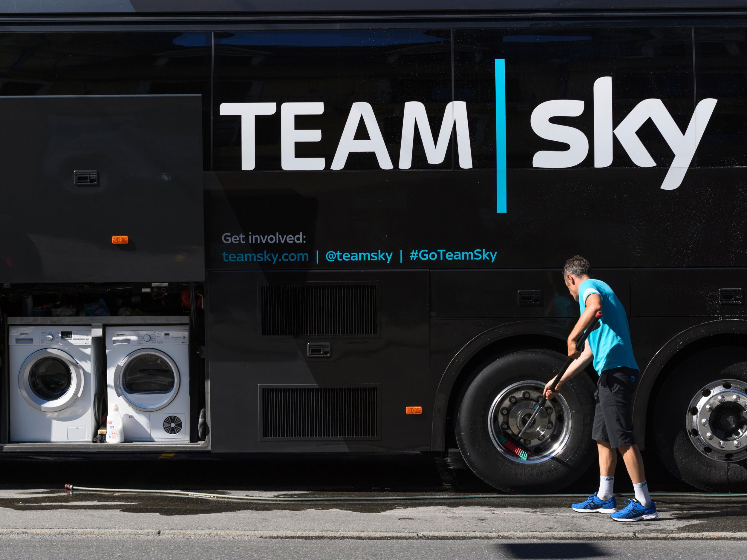 Team Sky have been under scrutiny