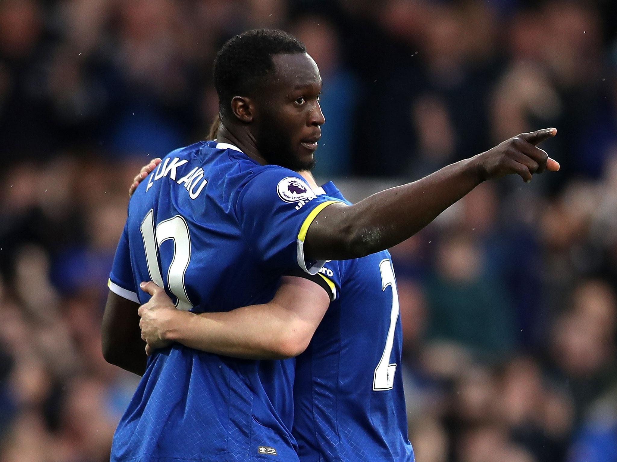 &#13;
Lukaku is the Premier League's joint-top scorer this season &#13;