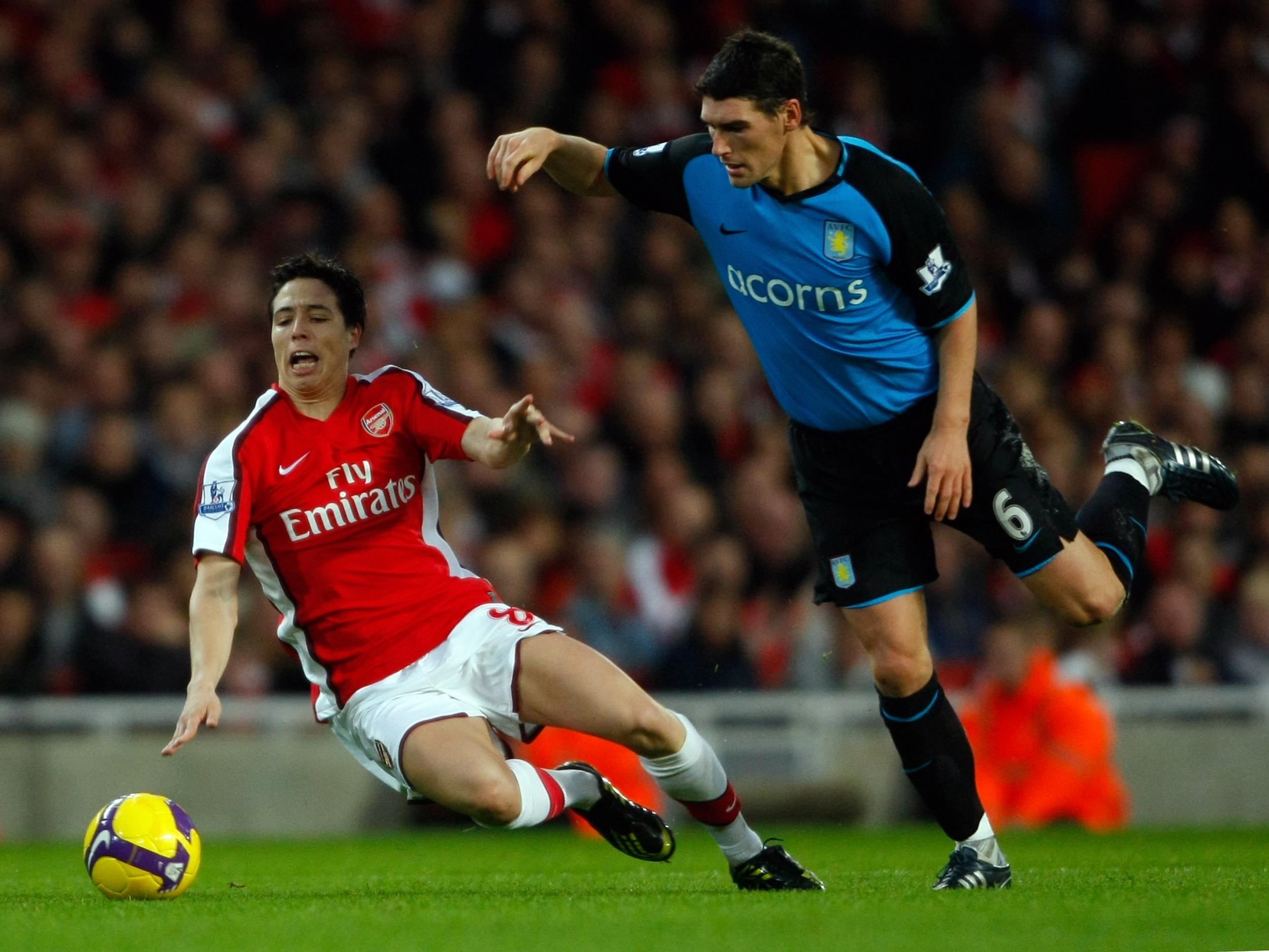 Nasri has himself been accused of simulation in the past