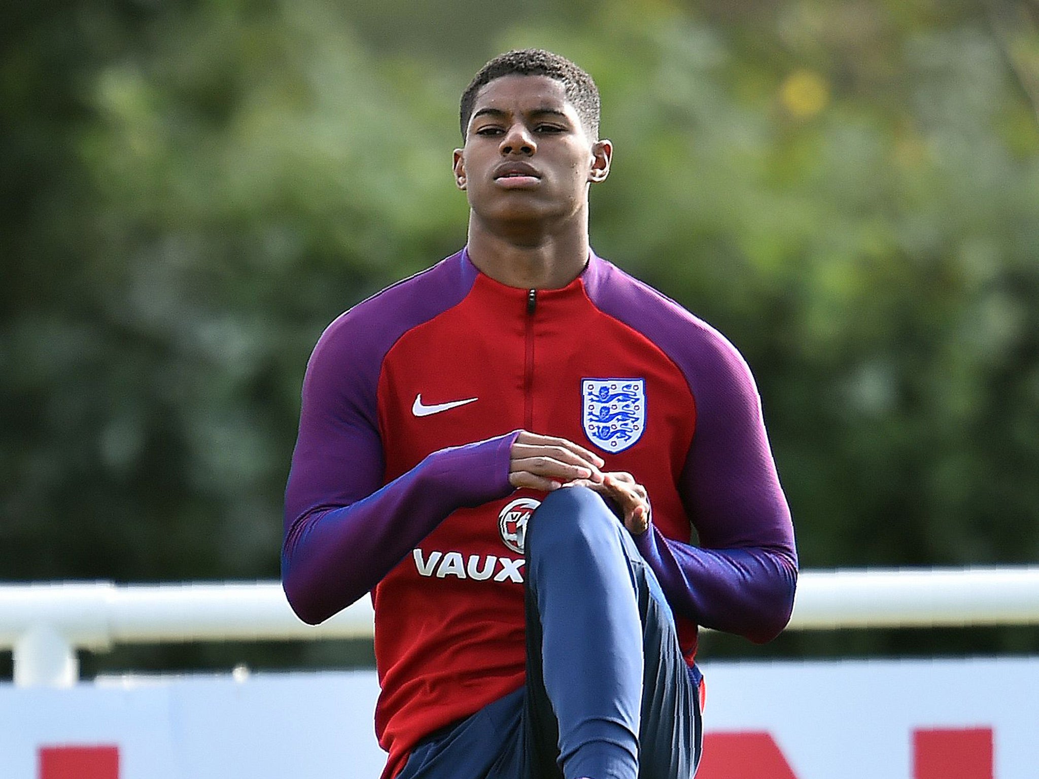 Marcus Rashford is ready to seize his opportunities with England as he has at United