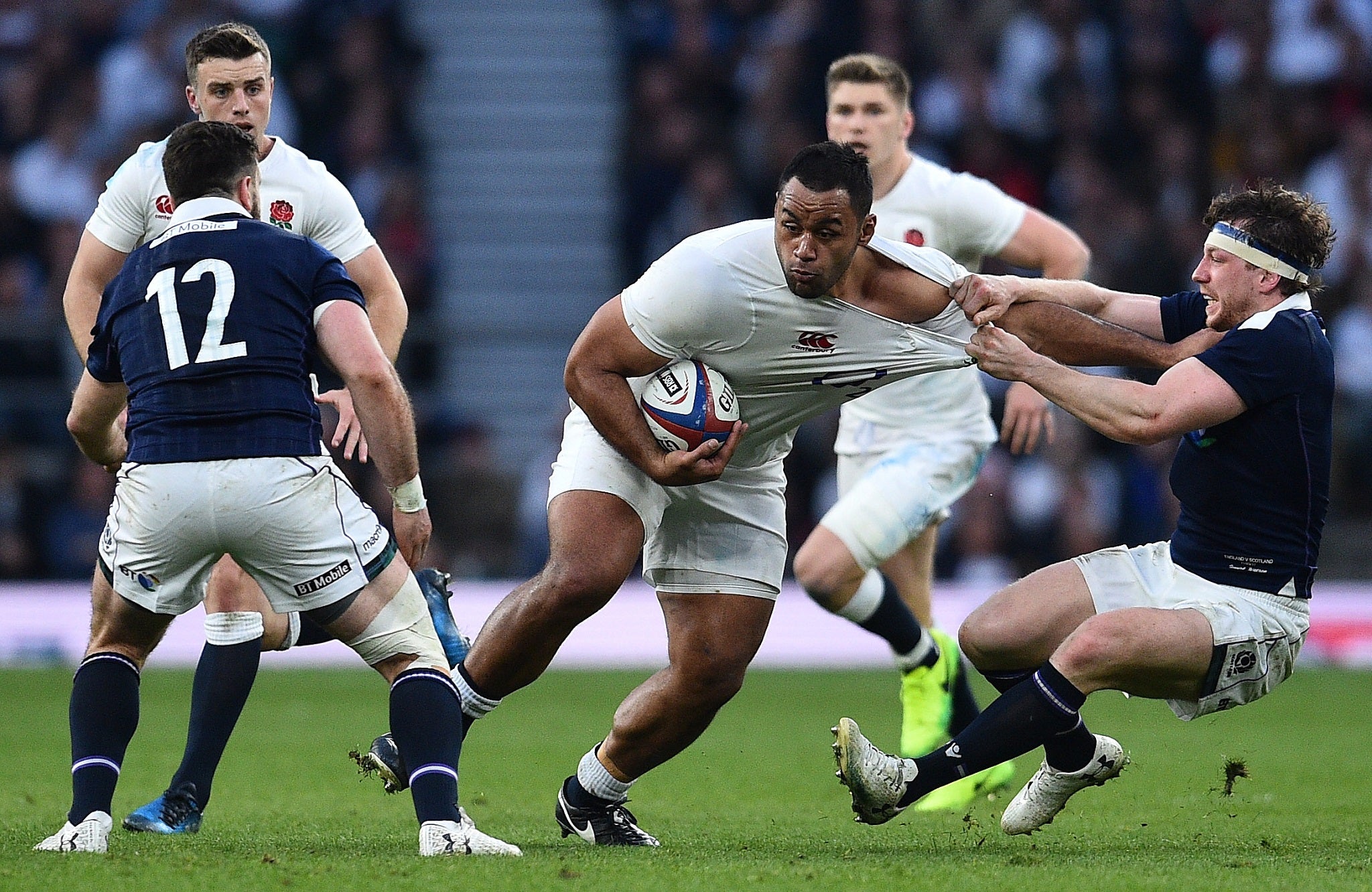 Billy Vunipola returns to the starting line-up to face Ireland