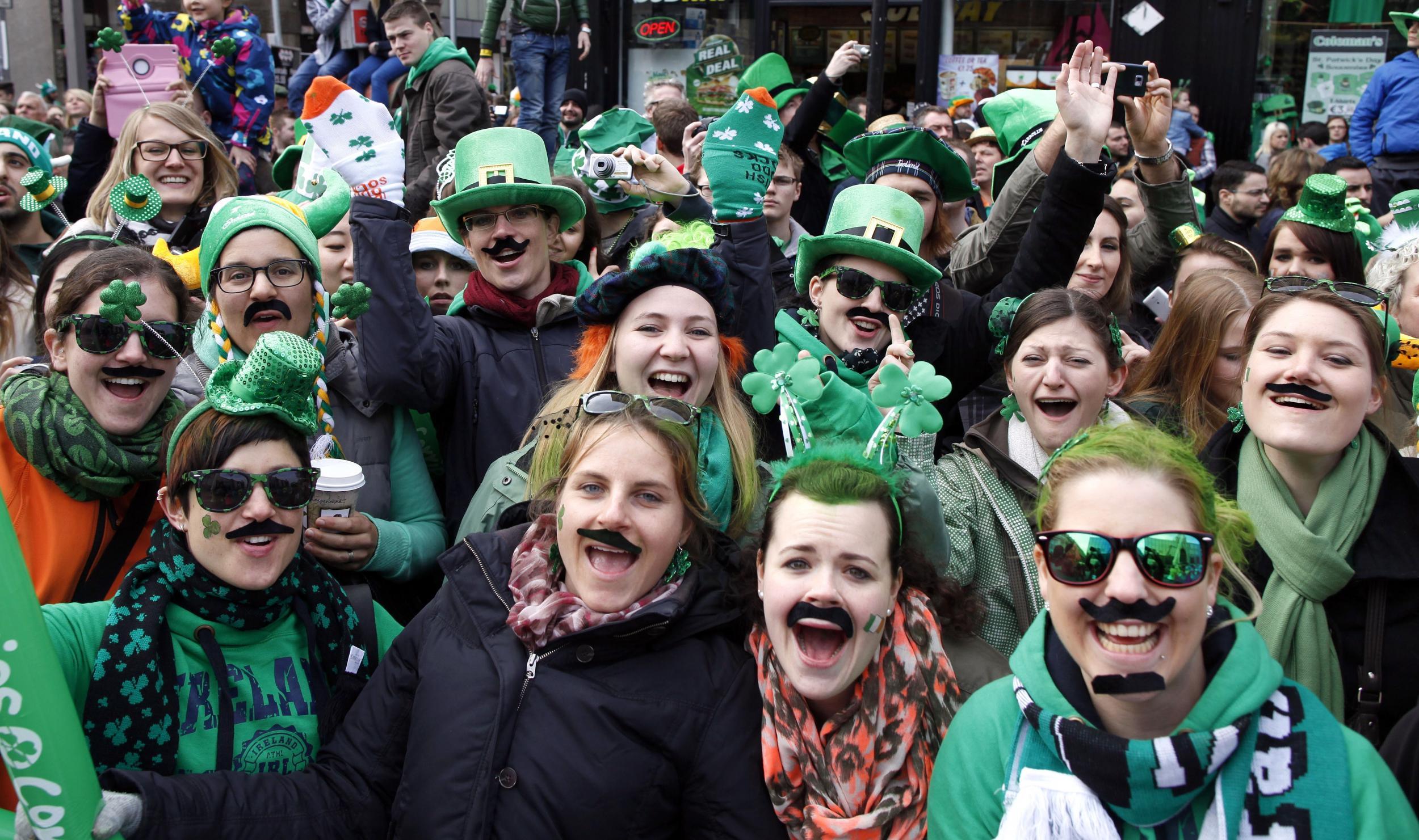 It's all fun and games in Dublin on St Patrick's Day... until the excessive drinking begins