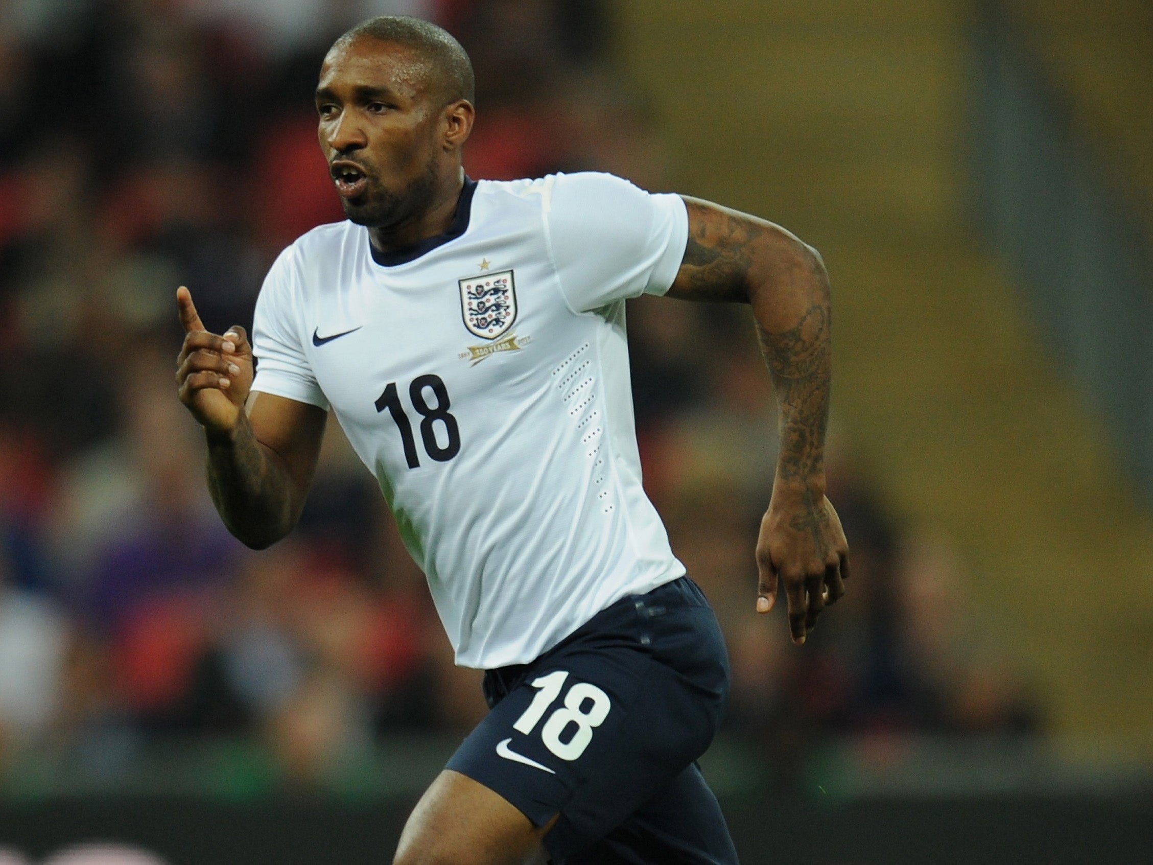 Defoe hasn't played for England since 2013