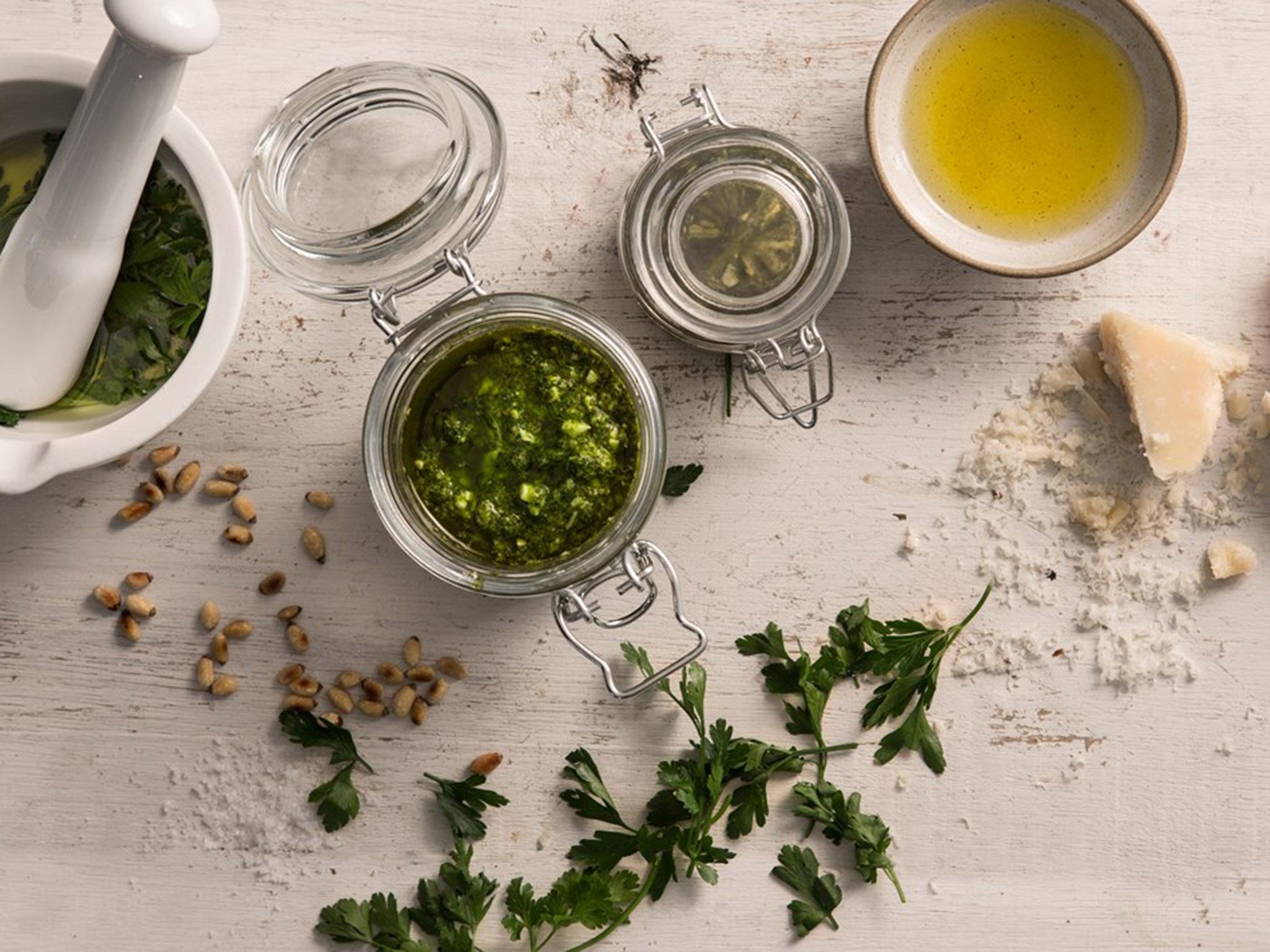 Fiery: James Mackenzie’s pesto takes wild garlic beyond spring