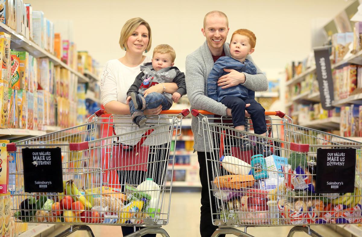 The Edwards family now saves £15 a week on food