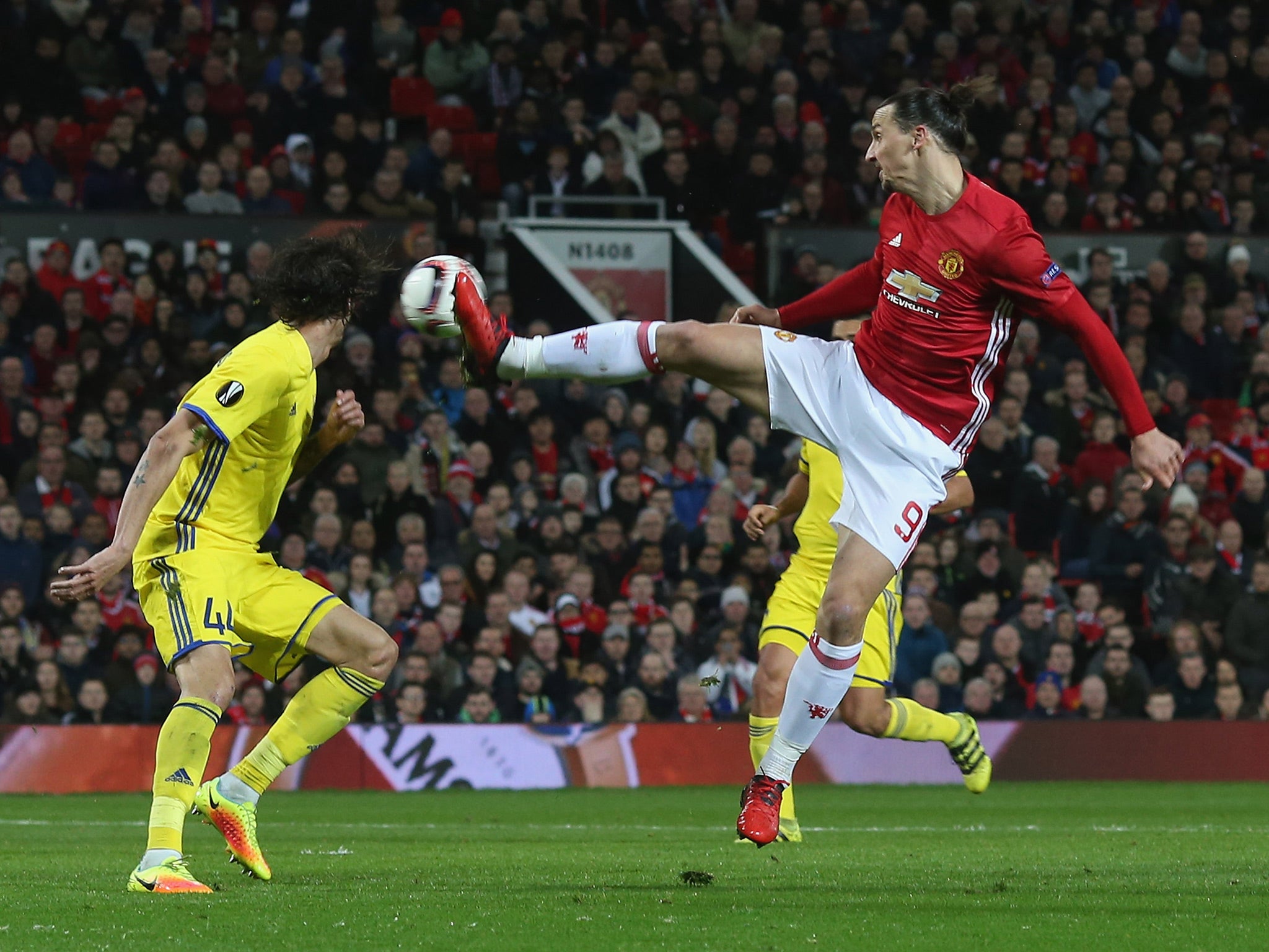 Zlatan Ibrahimovic struggled to find a breakthrough on his return to the side