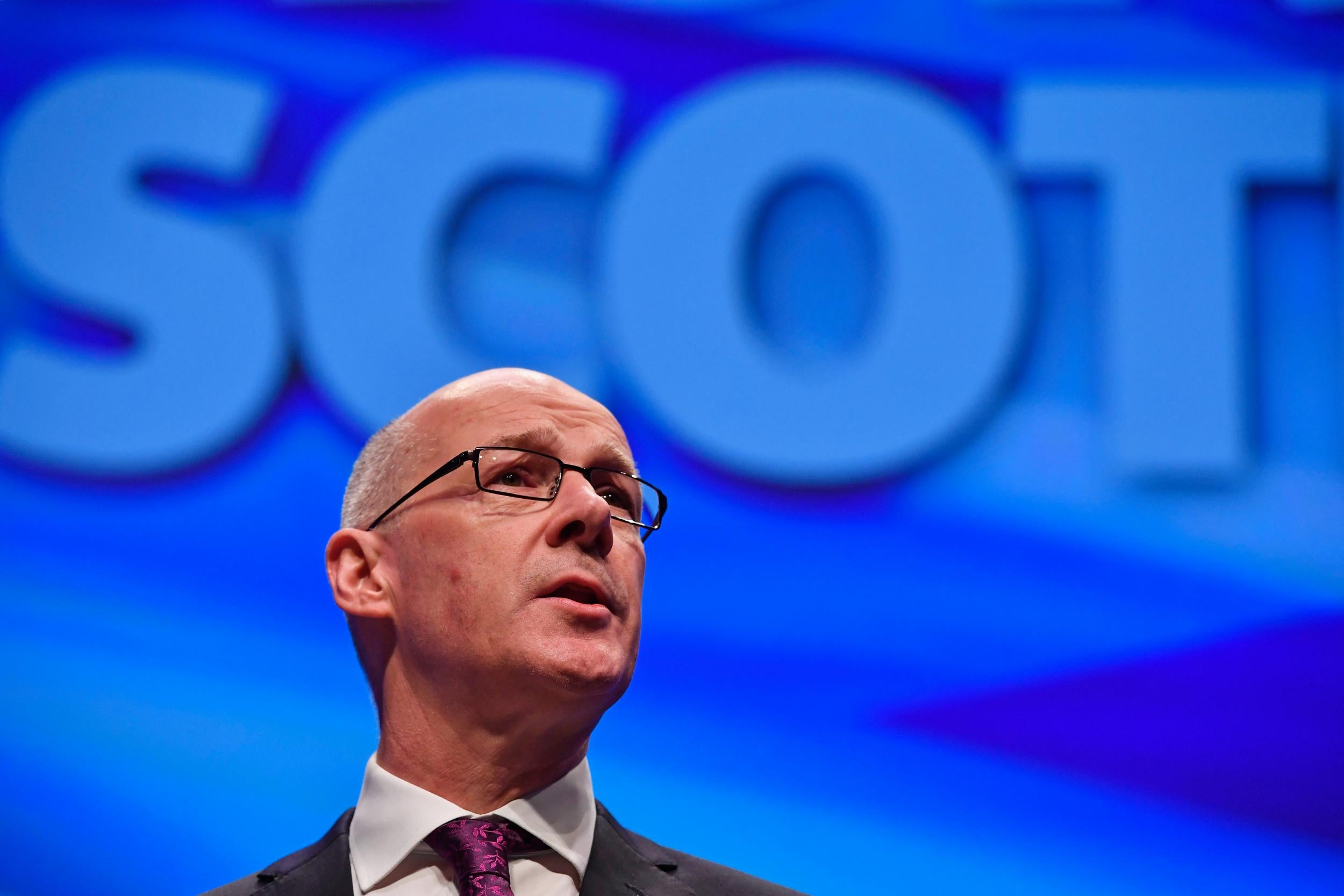 Scotland's Deputy First Minister John Swinney refused to dismiss the idea