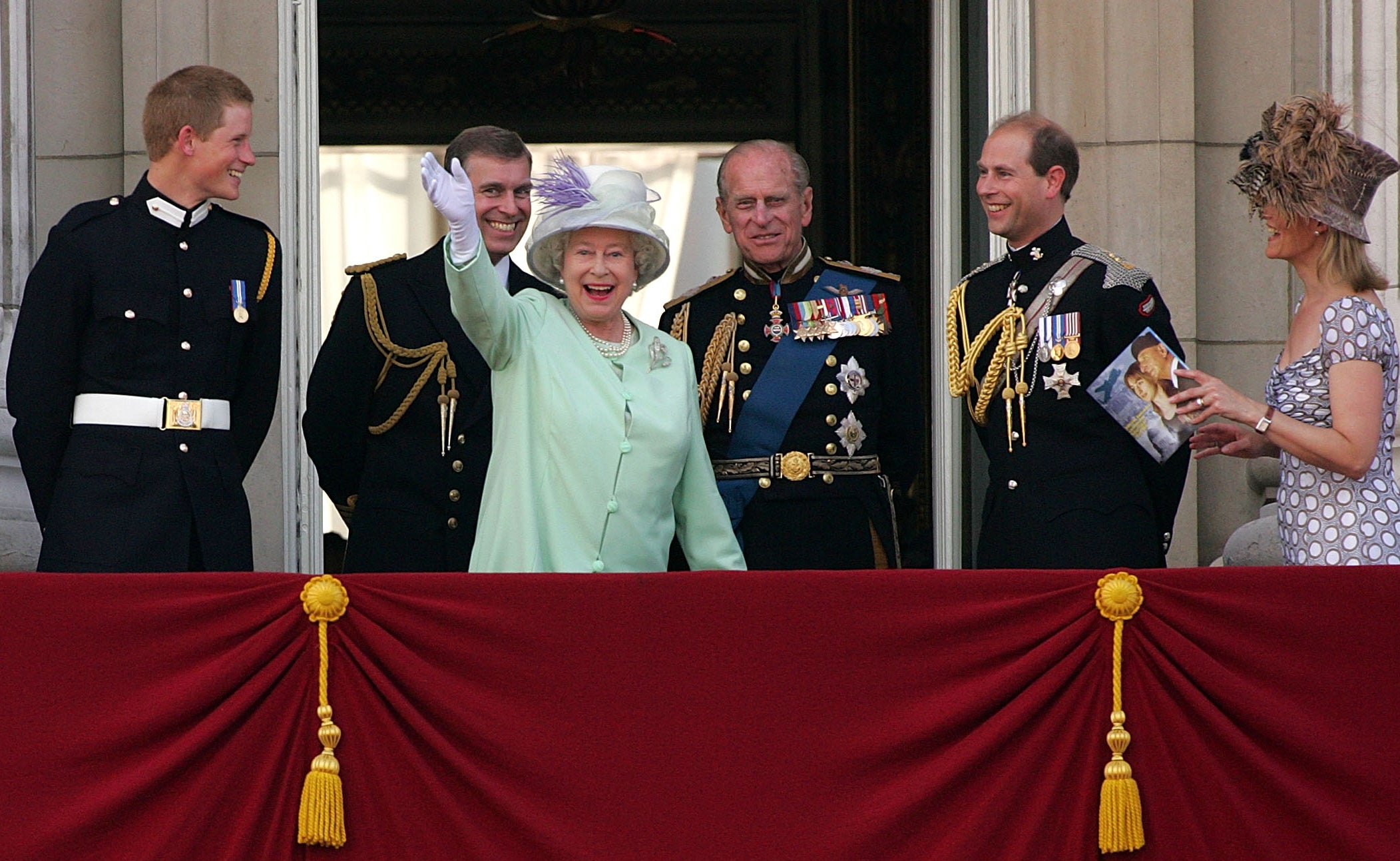 Born to reign over us: the Windsor family in 2005 (Getty)