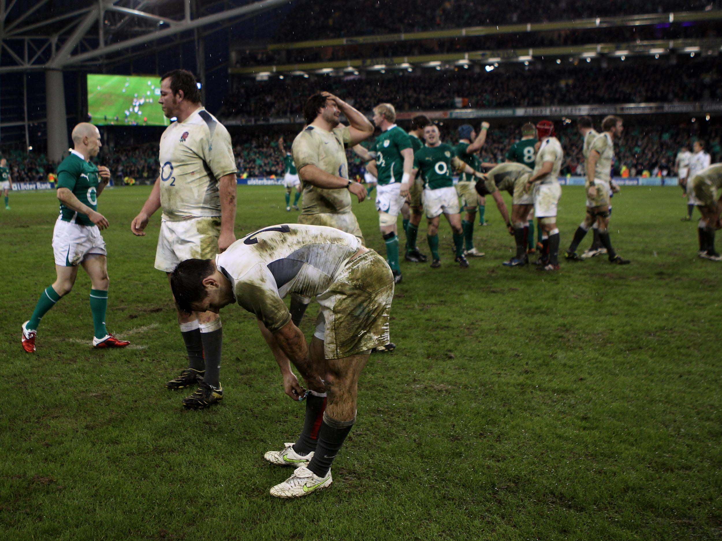 Ireland denied England the Grand Slam in 2011
