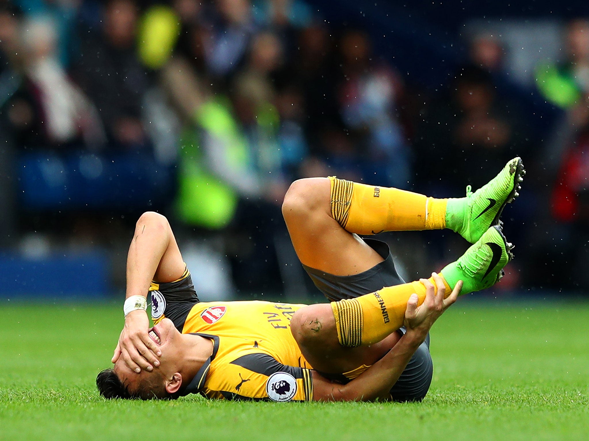 Alexis Sanchez had a tough afternoon