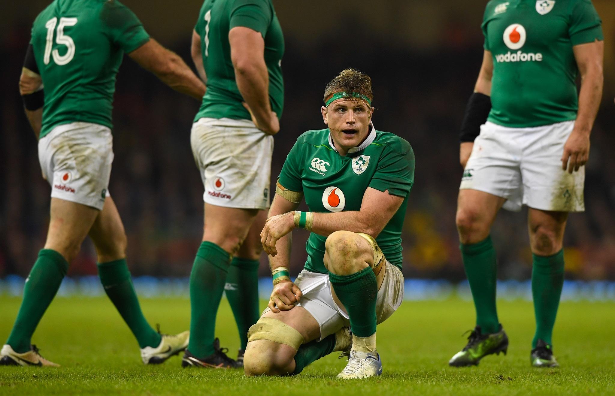 Heaslip was injured in the warm up