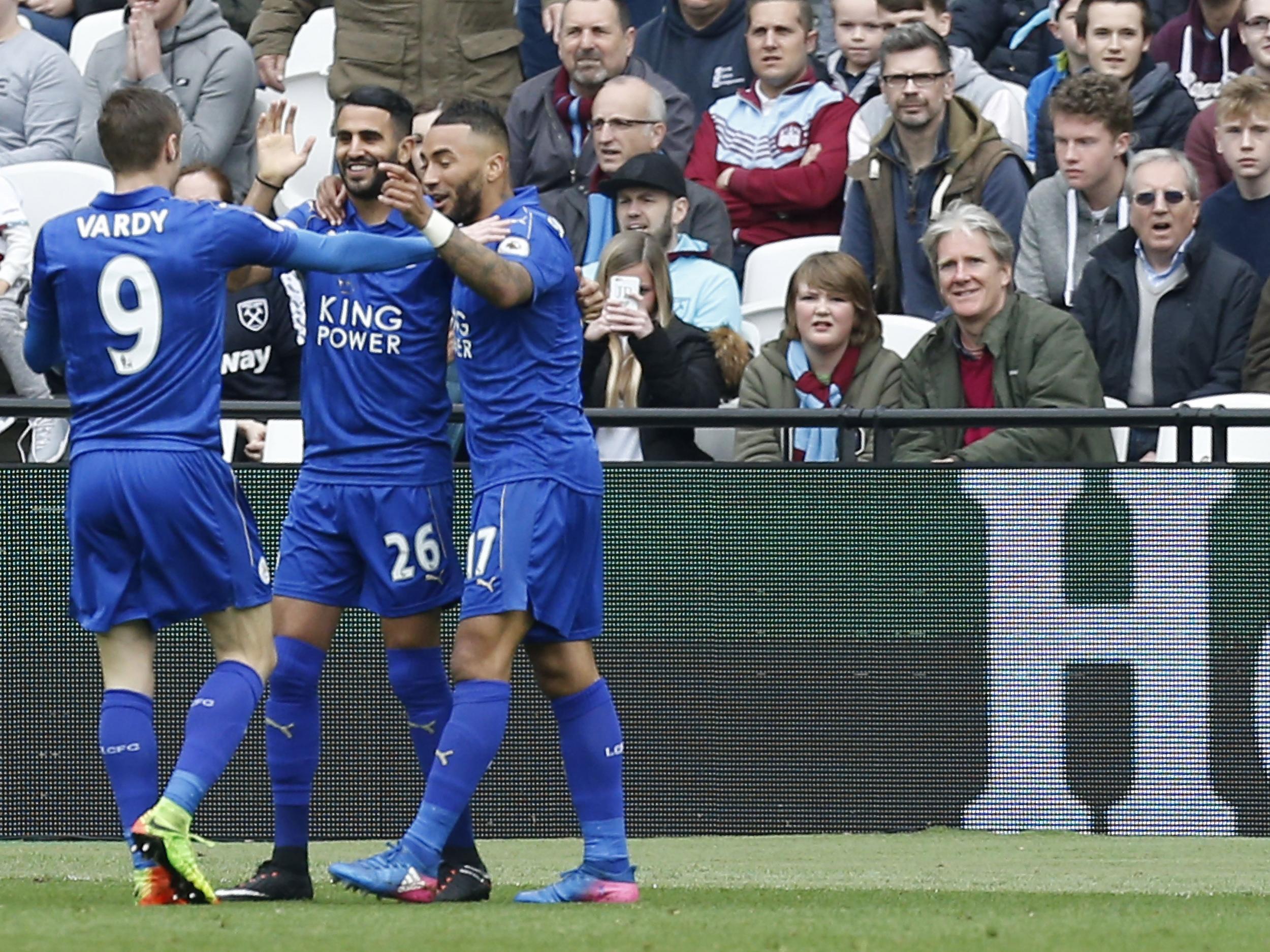 Mahrez put Leicester in front