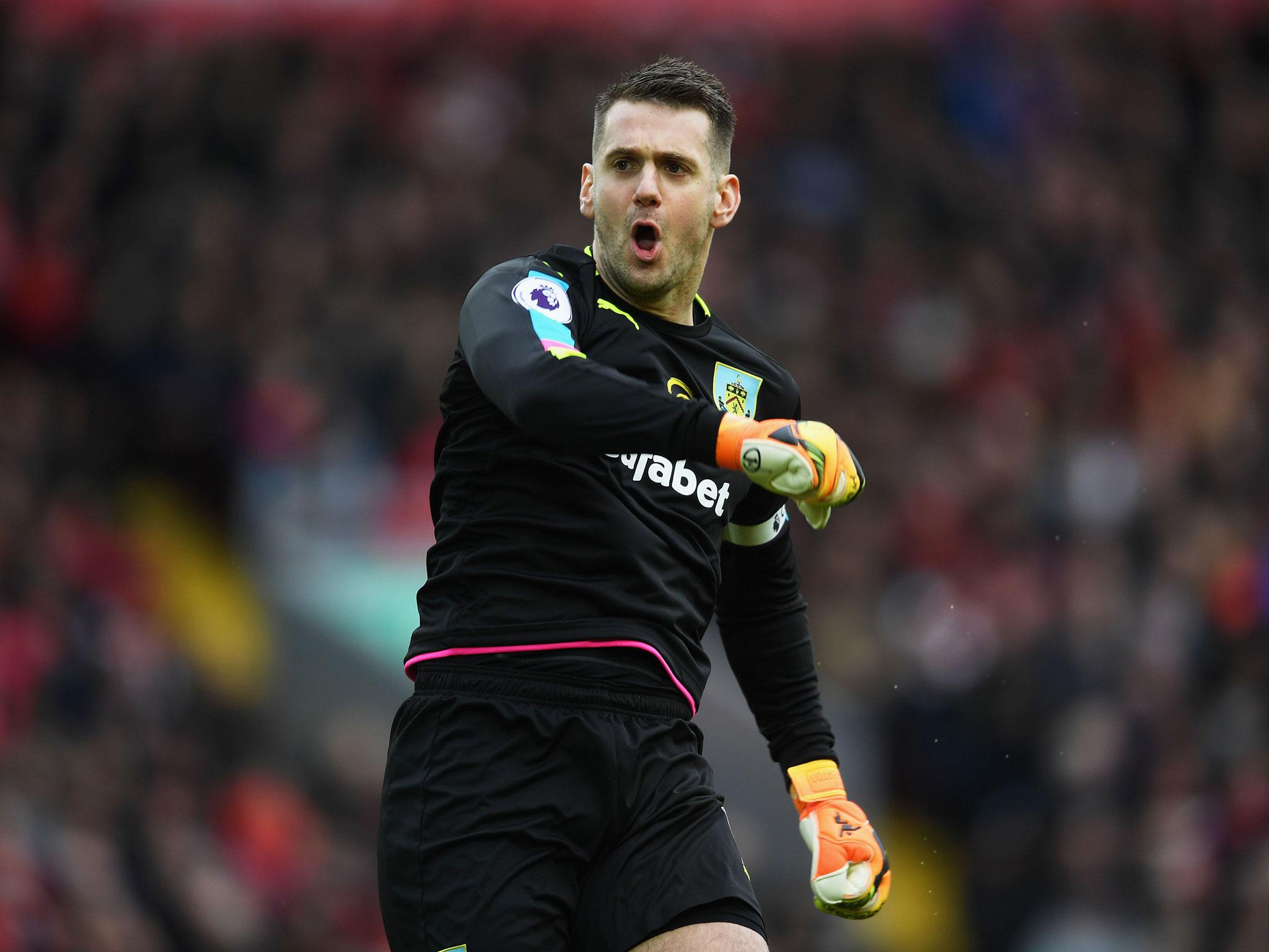 Tom Heaton denied Sunderland at the death