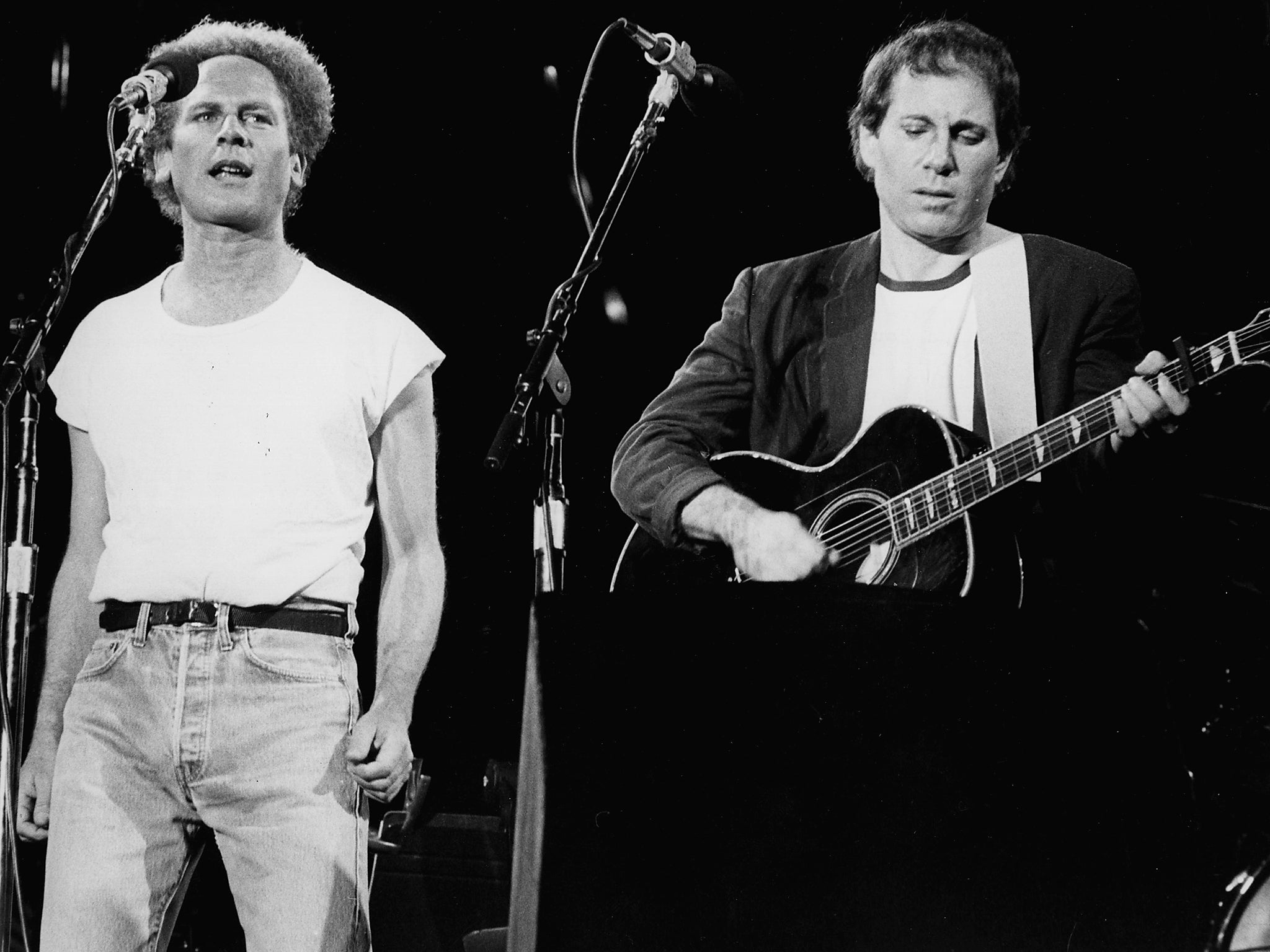 Art Garfunkel and Paul Simon in Madrid, 1967