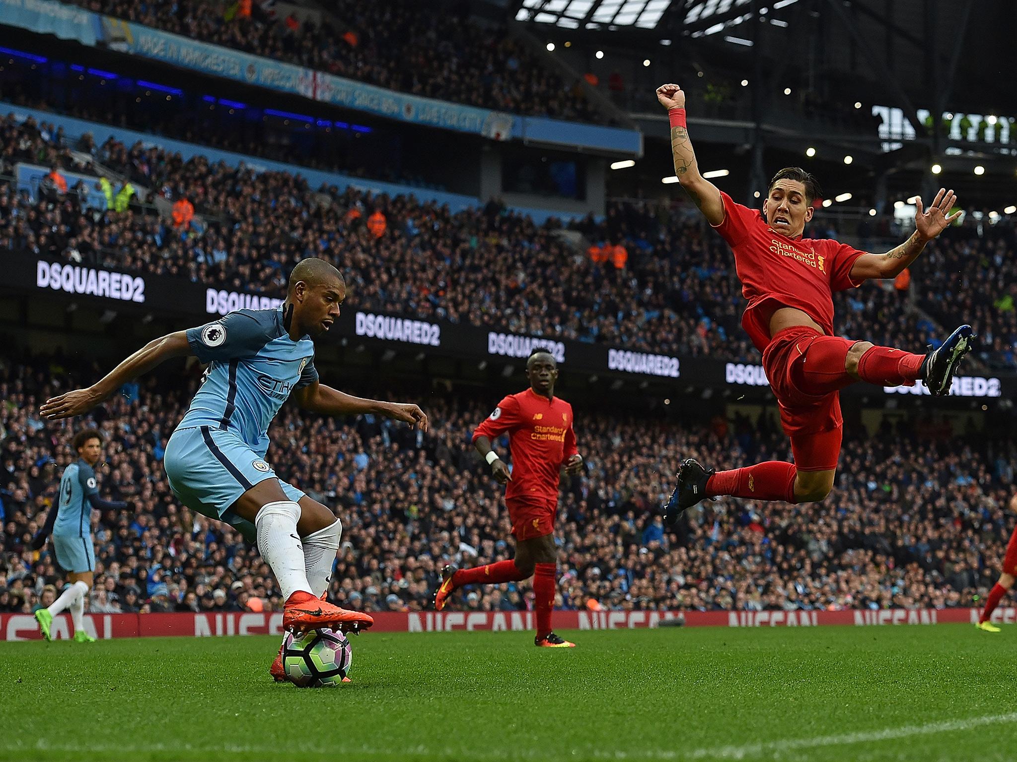 He was crashing into challenges, defending bravely and winning every aerial challenge.